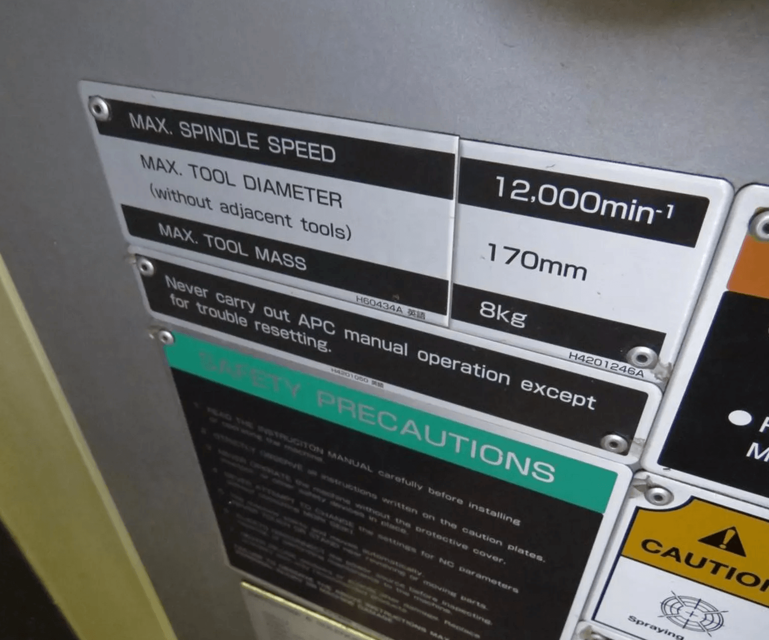 2012 Mori Seiki NHX4000-3