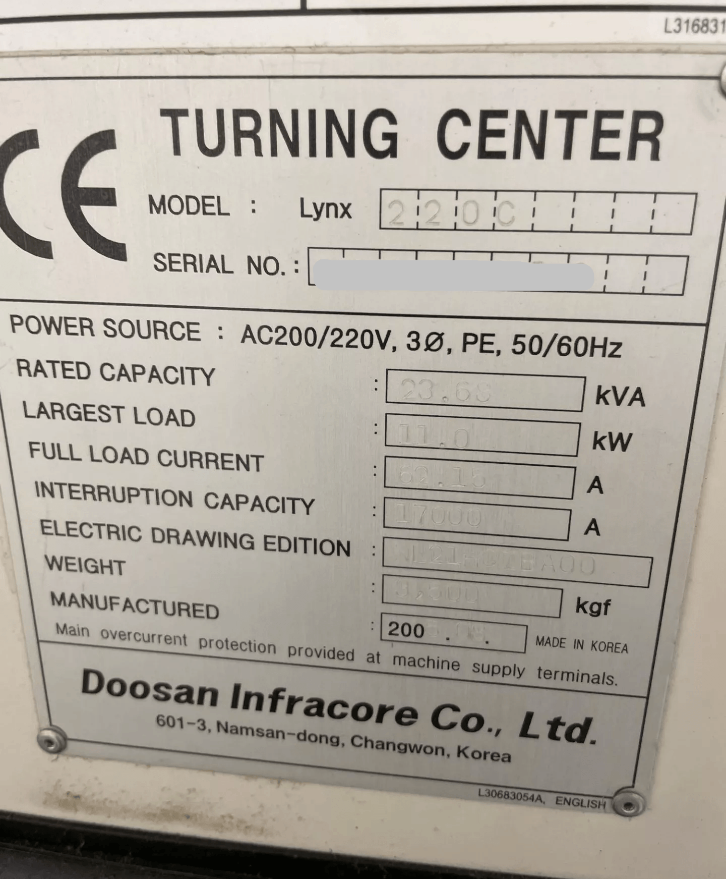 Daewoo Doosan Lynx 220C-4
