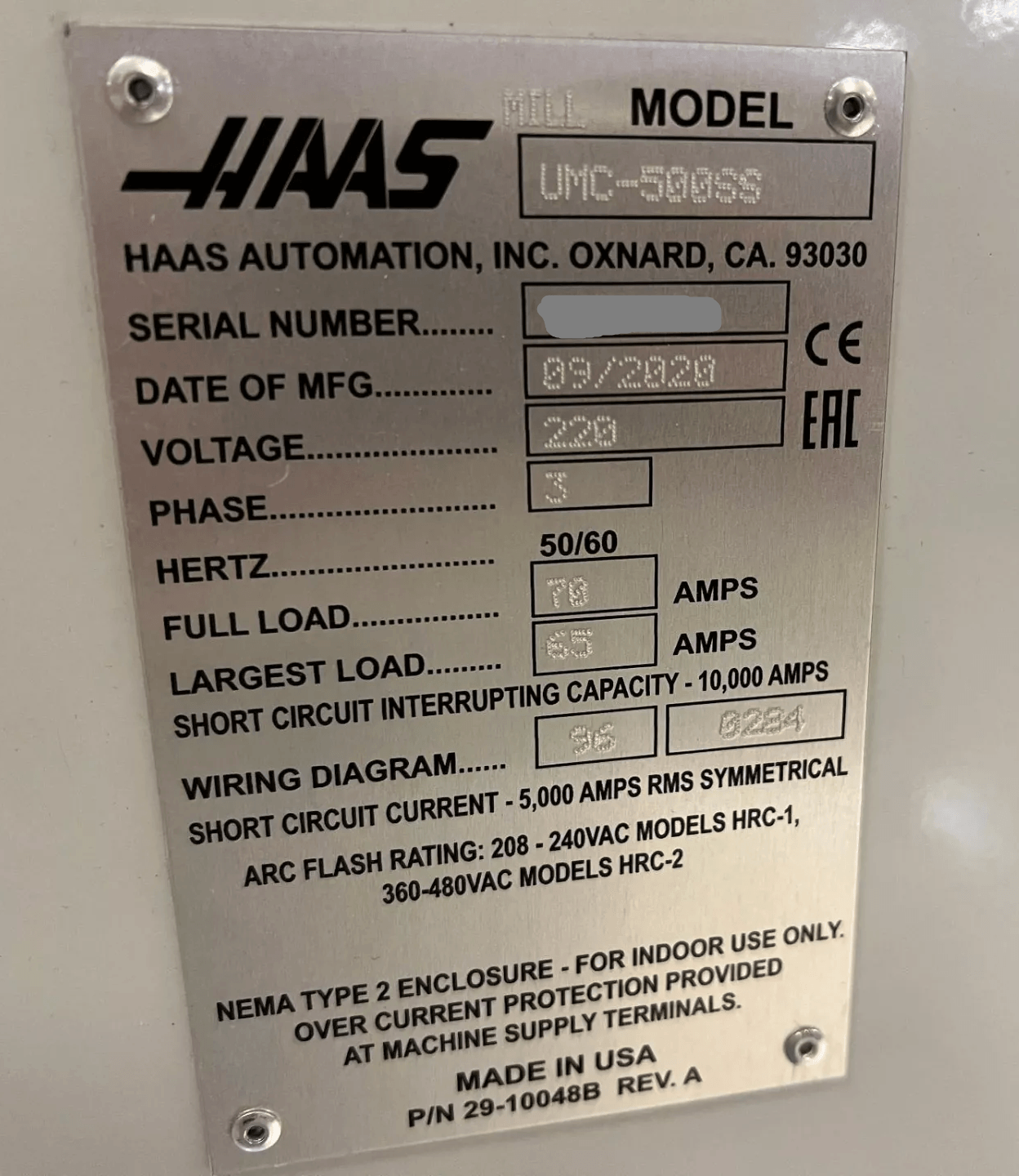 HAAS UMC-500SS-3