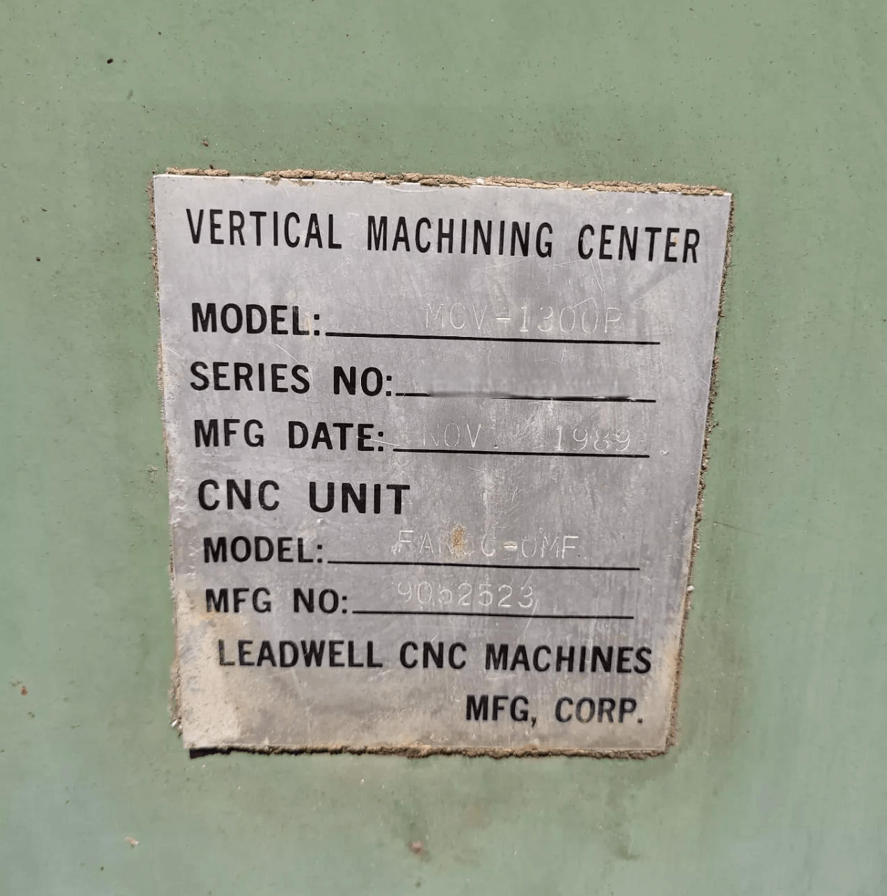 Leadwell MCV-1300P-4