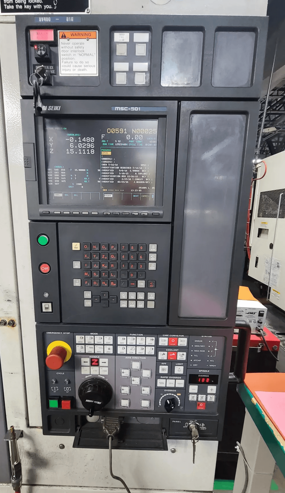 MORI SEIKI SV-400-1