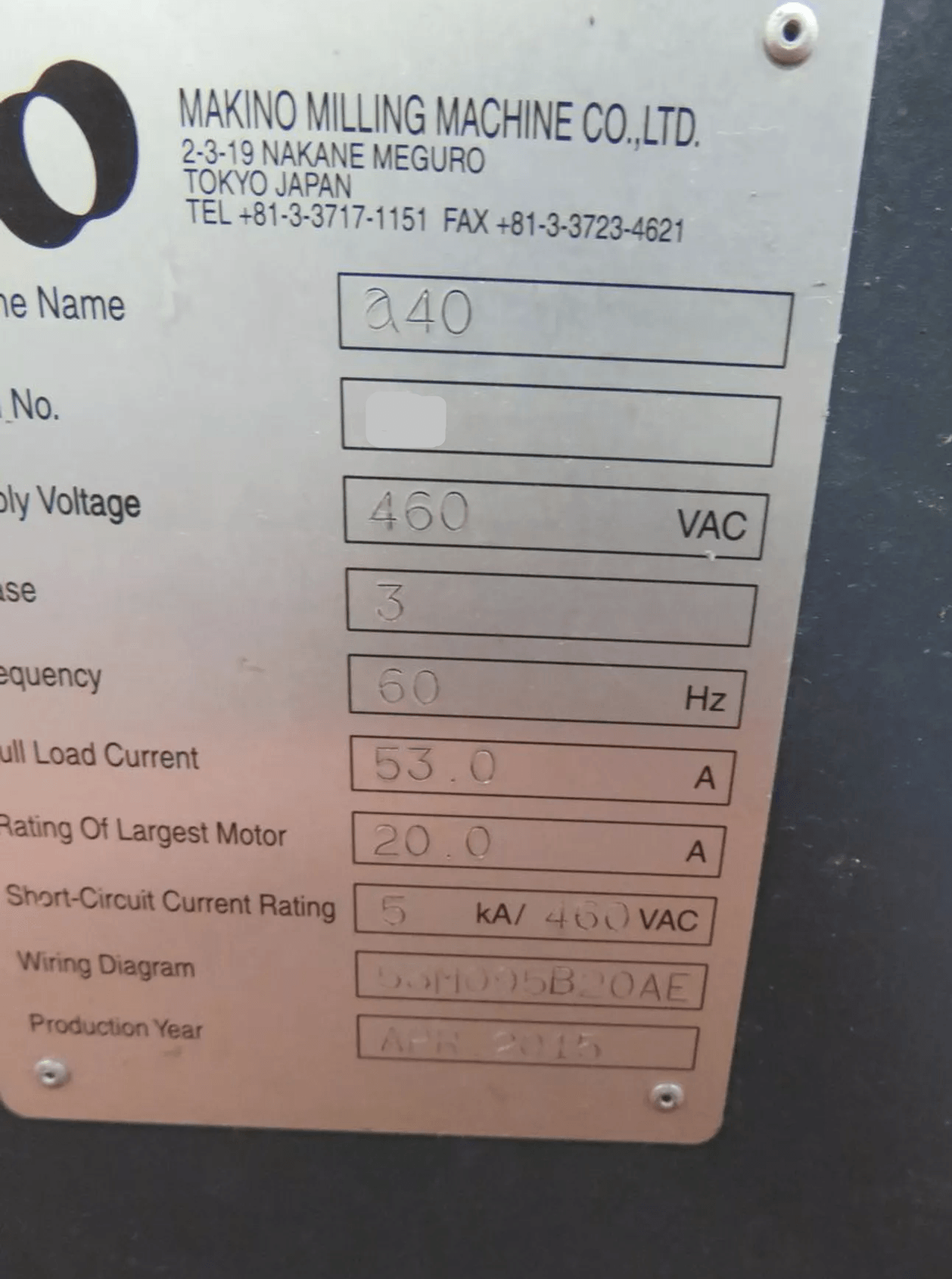 Makino A40-4
