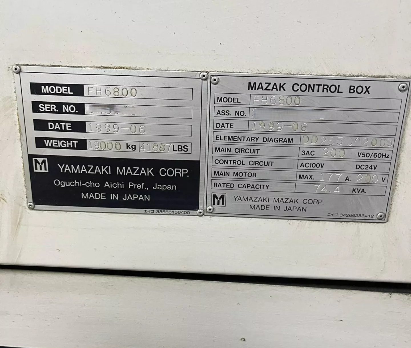 Mazak FH-6800-7