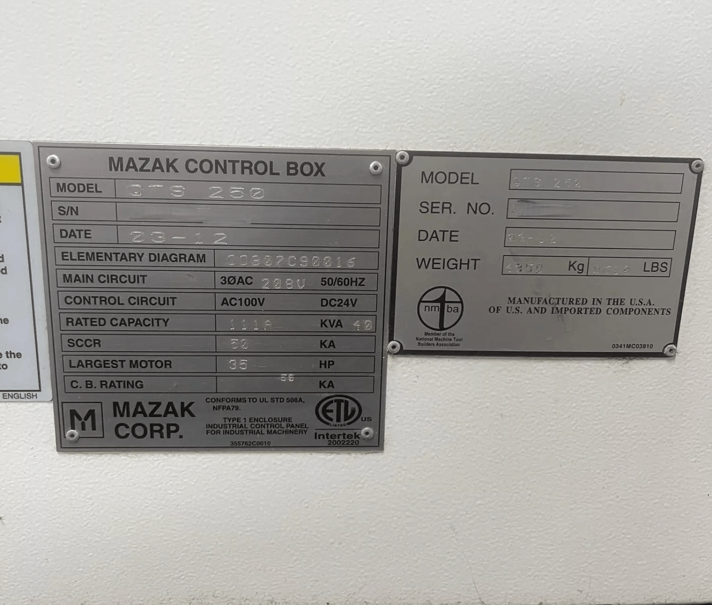 Mazak QTS 250-6