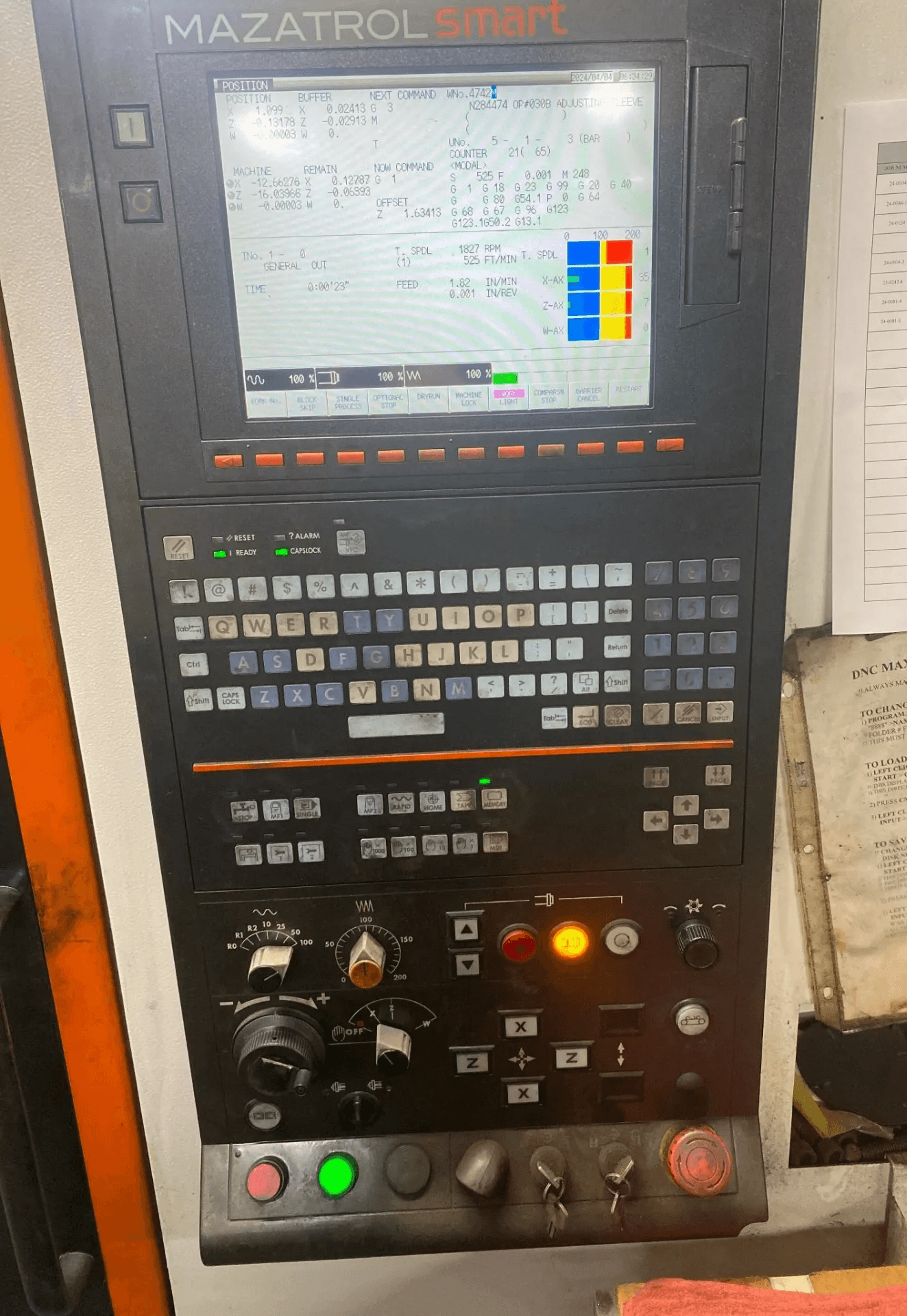 Mazak QTS 250 CNC Lathe-2