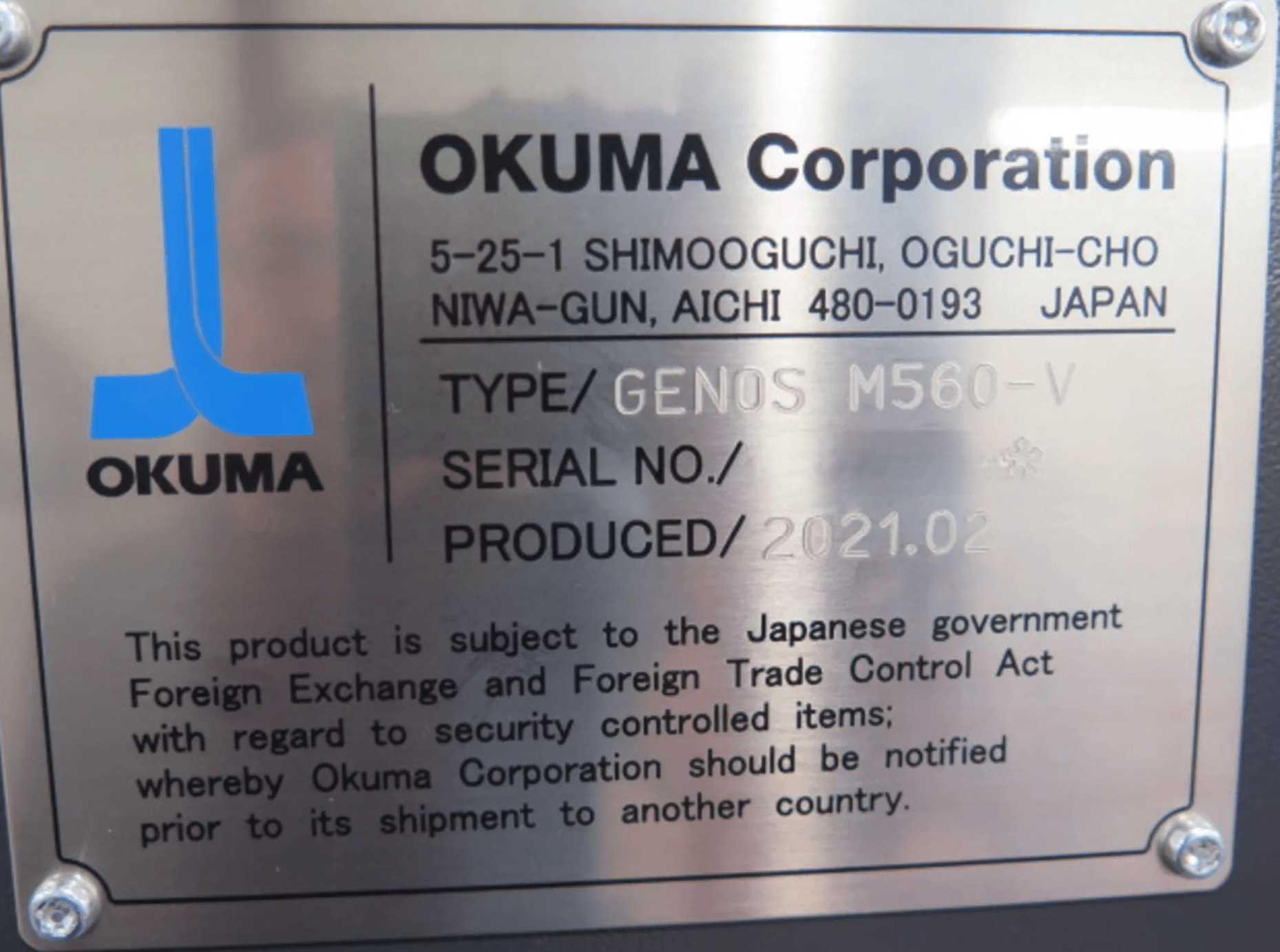 Okuma Genos M560-V-5