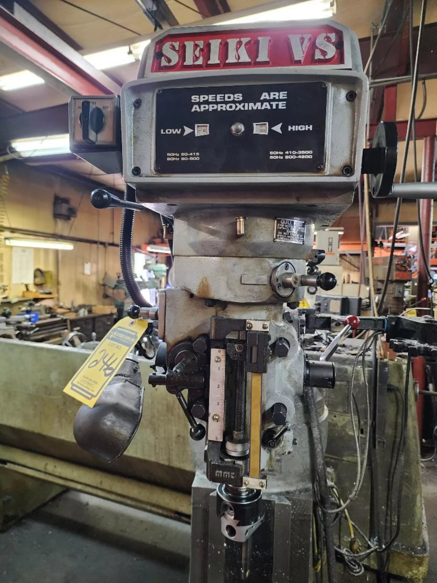 Seiki VS 2VS Vertical Milling Machine-2