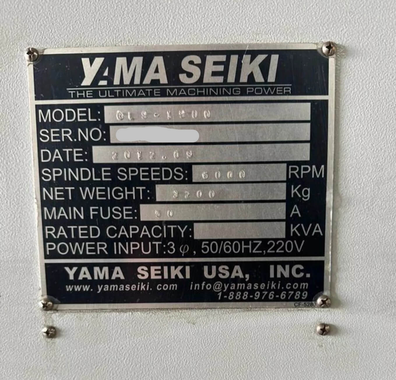 Yama Seiki GLS-1500L CNC Turning Center - MachineStation Yama Seiki GLS-1500L CNC Turning Center - MachineStation