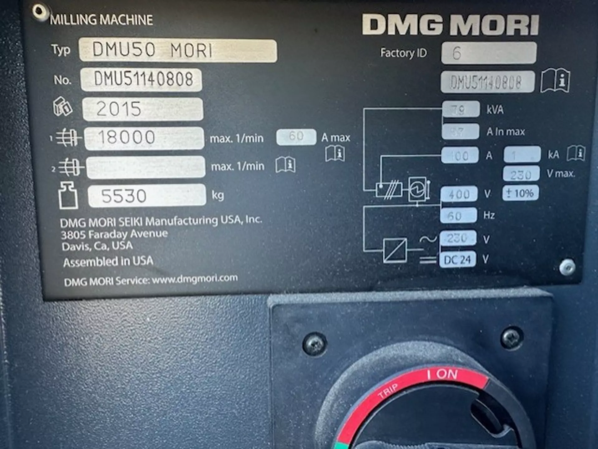 DMG MORI DMU 50-4