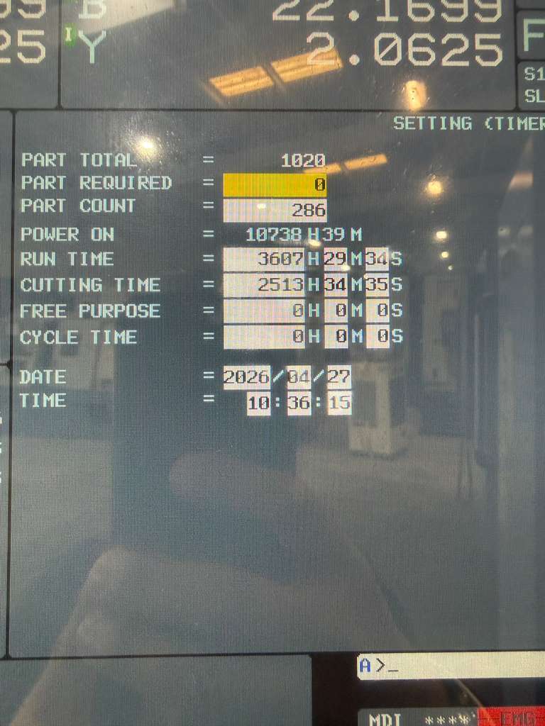 DOOSAN PUMA 2600SYII CNC LATHE - 2021 C AXIS LIVE TOOLING, SUB SPINDLE, Y AXIS 8