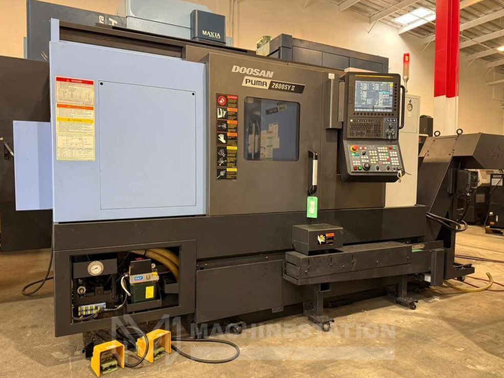 DOOSAN PUMA 2600SYII CNC LATHE - 2021 C AXIS LIVE TOOLING, SUB SPINDLE, Y AXIS 5
