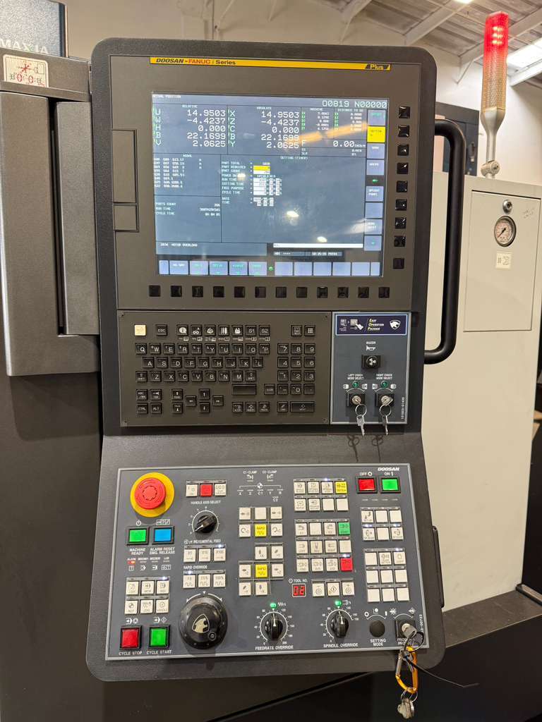 DOOSAN PUMA 2600SYII CNC LATHE - 2021 C AXIS LIVE TOOLING, SUB SPINDLE, Y AXIS 6
