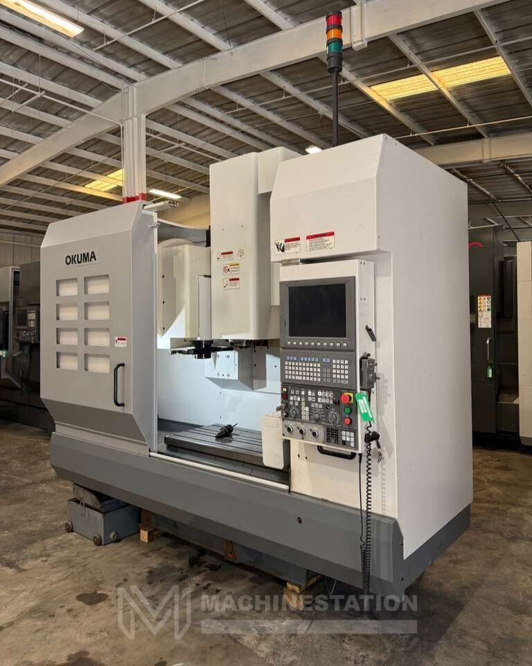 OKUMA MC-V4020 CNC VERTICAL MACHINING CENTER - 4TH AXIS MILL 3