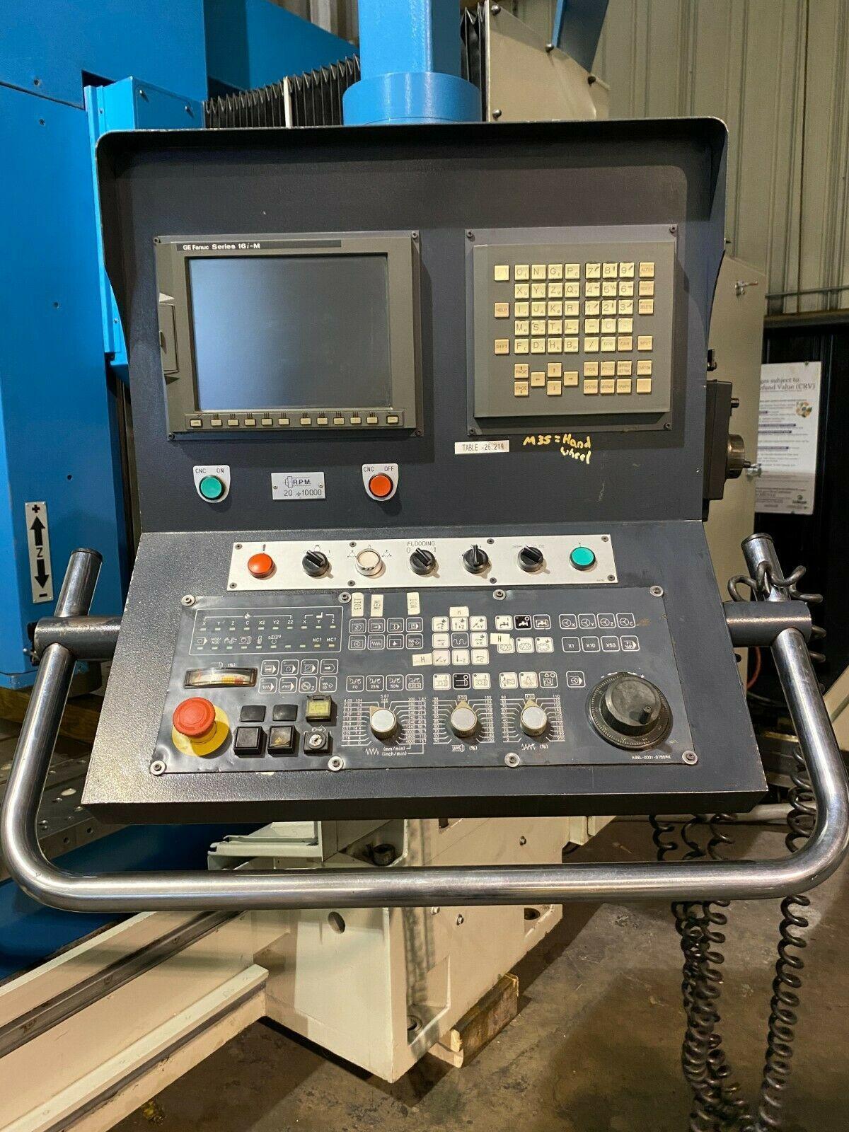Nicolas Correa Euro-2000 CNC Vertical Bridge Mill 8