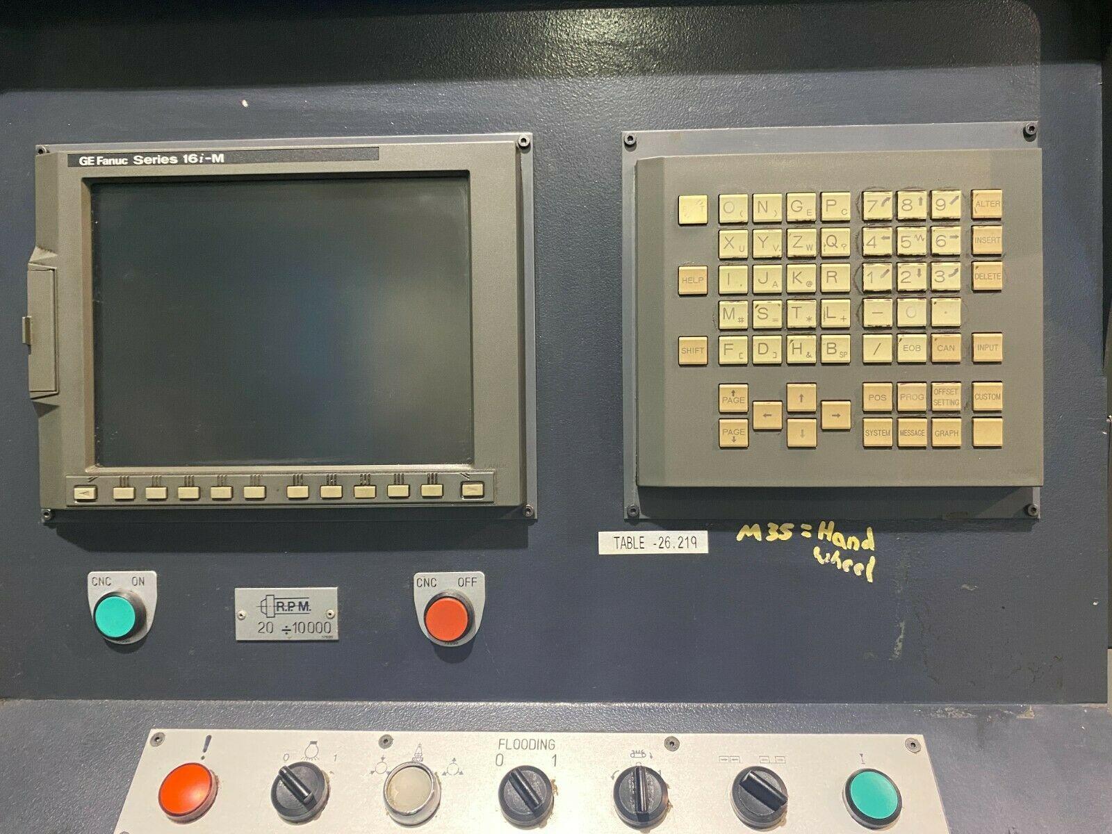 Nicolas Correa Euro-2000 CNC Vertical Bridge Mill 9