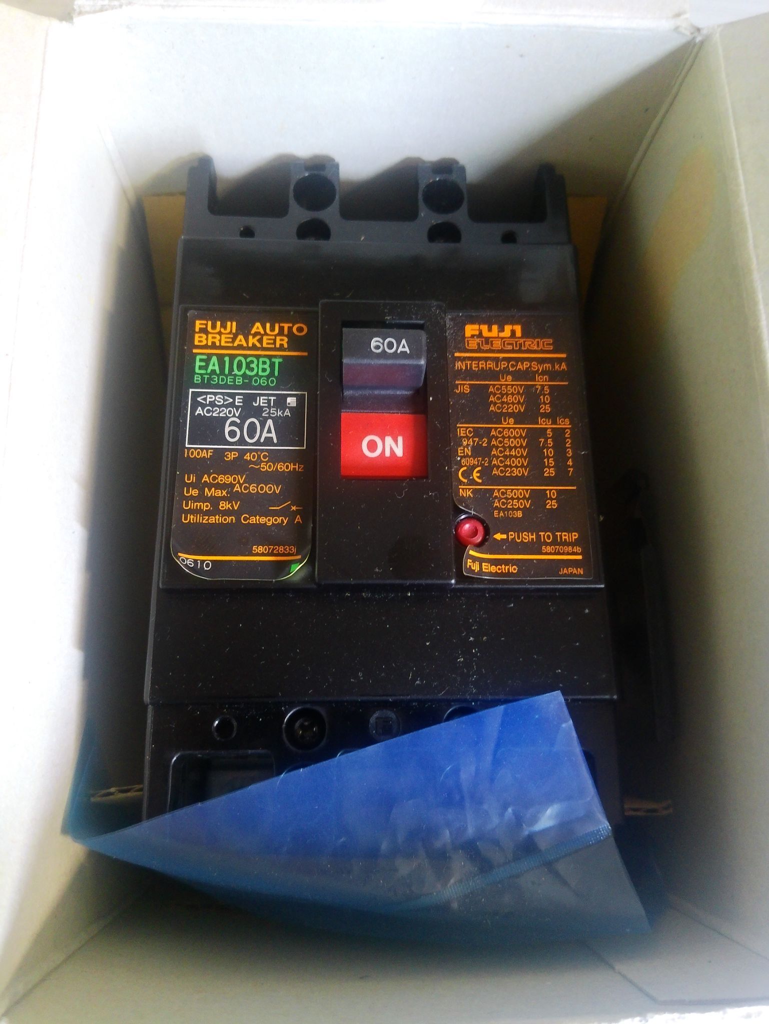 FUJI ELECTRIC EA103BT 0