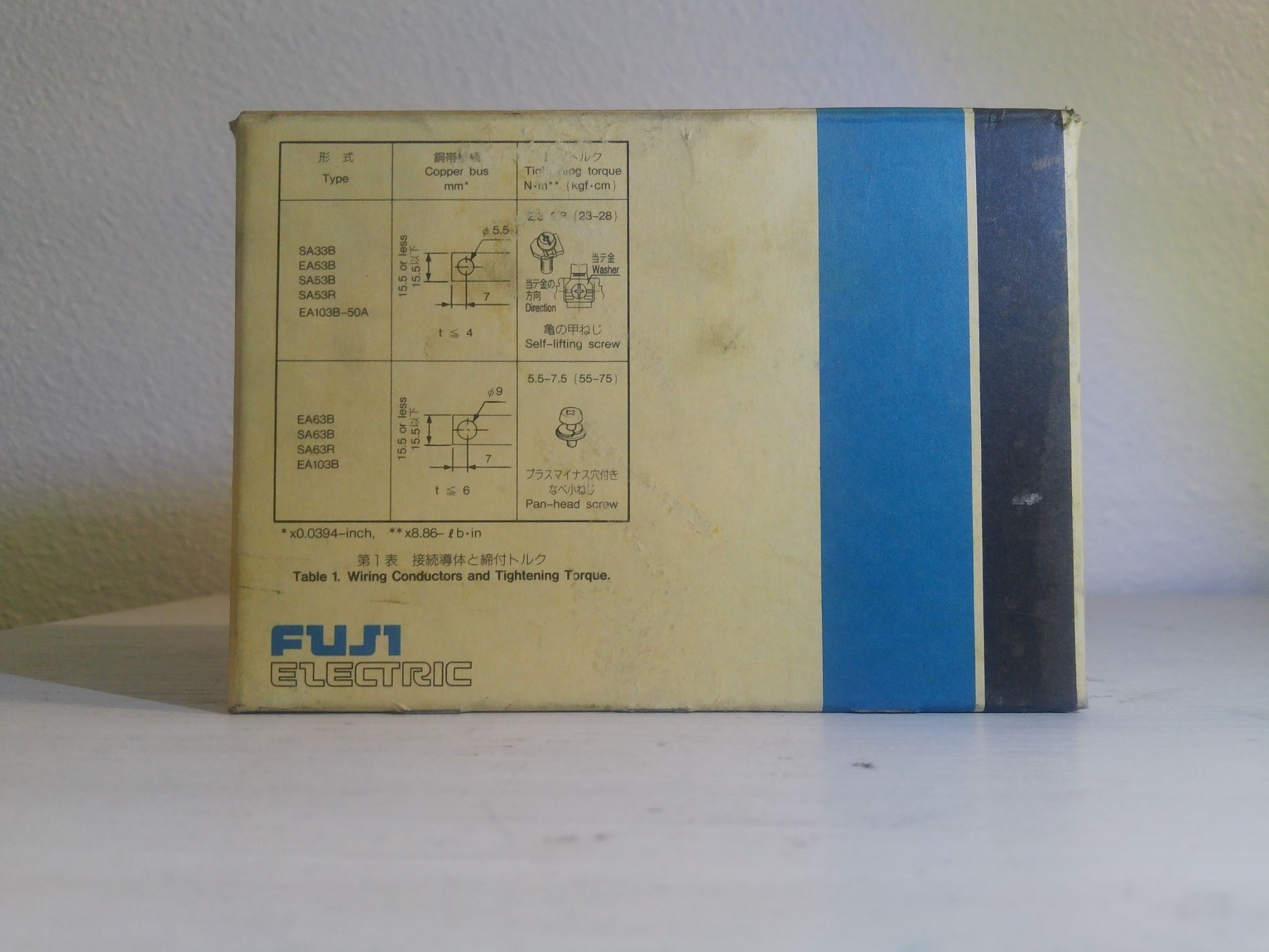 FUJI ELECTRIC EA103BT 3