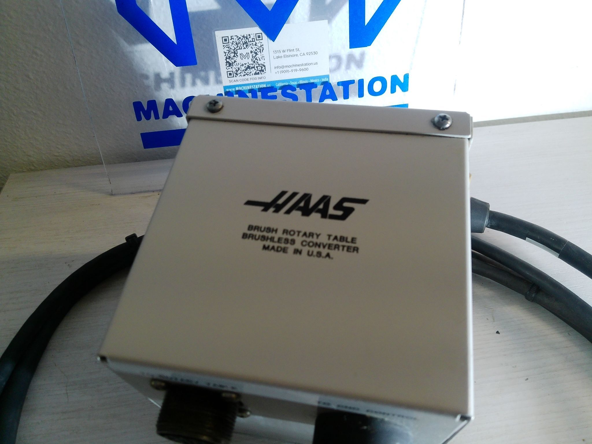 HAAS 32-0621 Complete Conversion Box 4AXBL to Brush Conversion Box 1