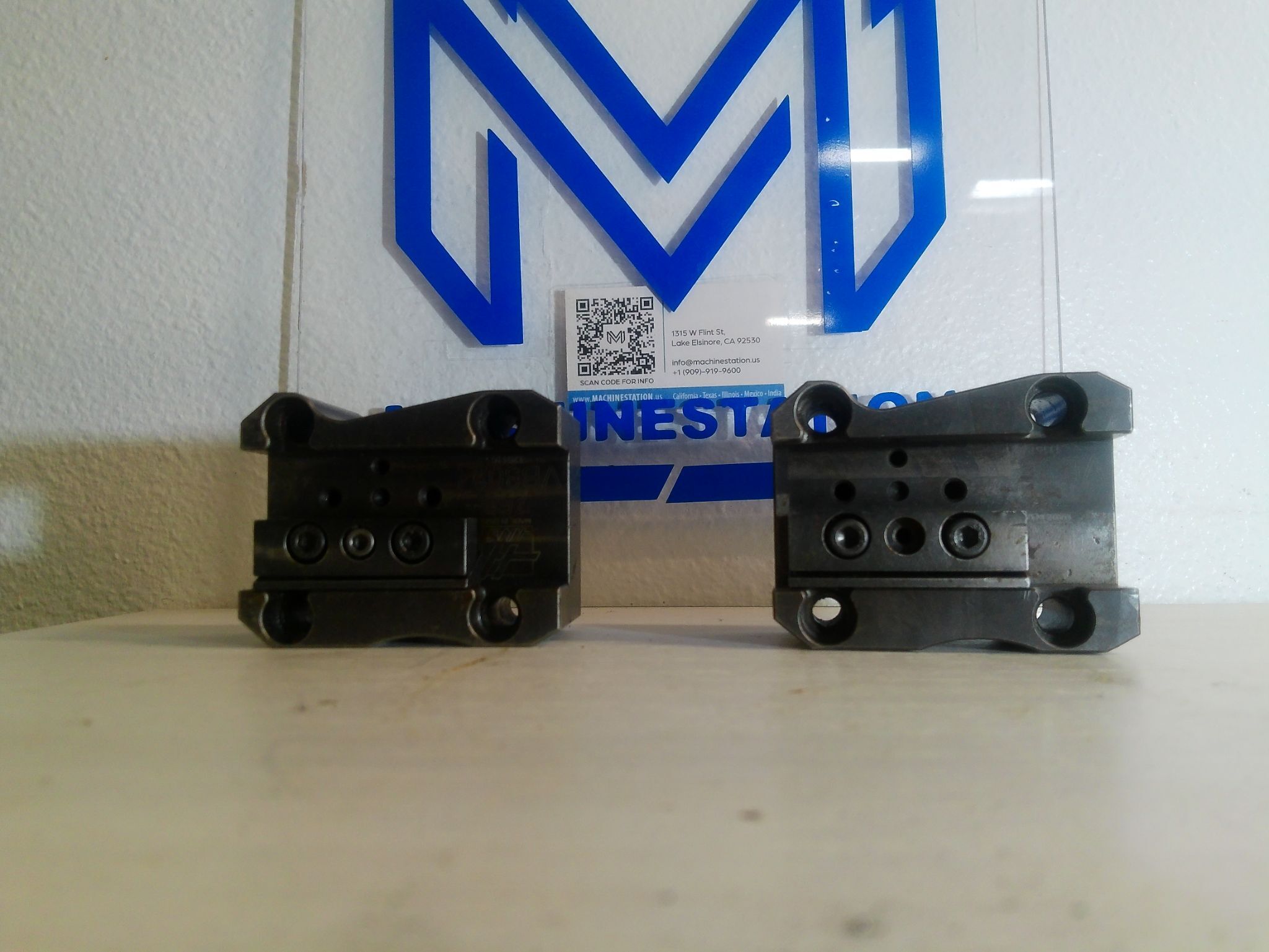 2x Haas 04-0791 BOT24 External (OD) Turret Face Mounted Static Turning Holder 2