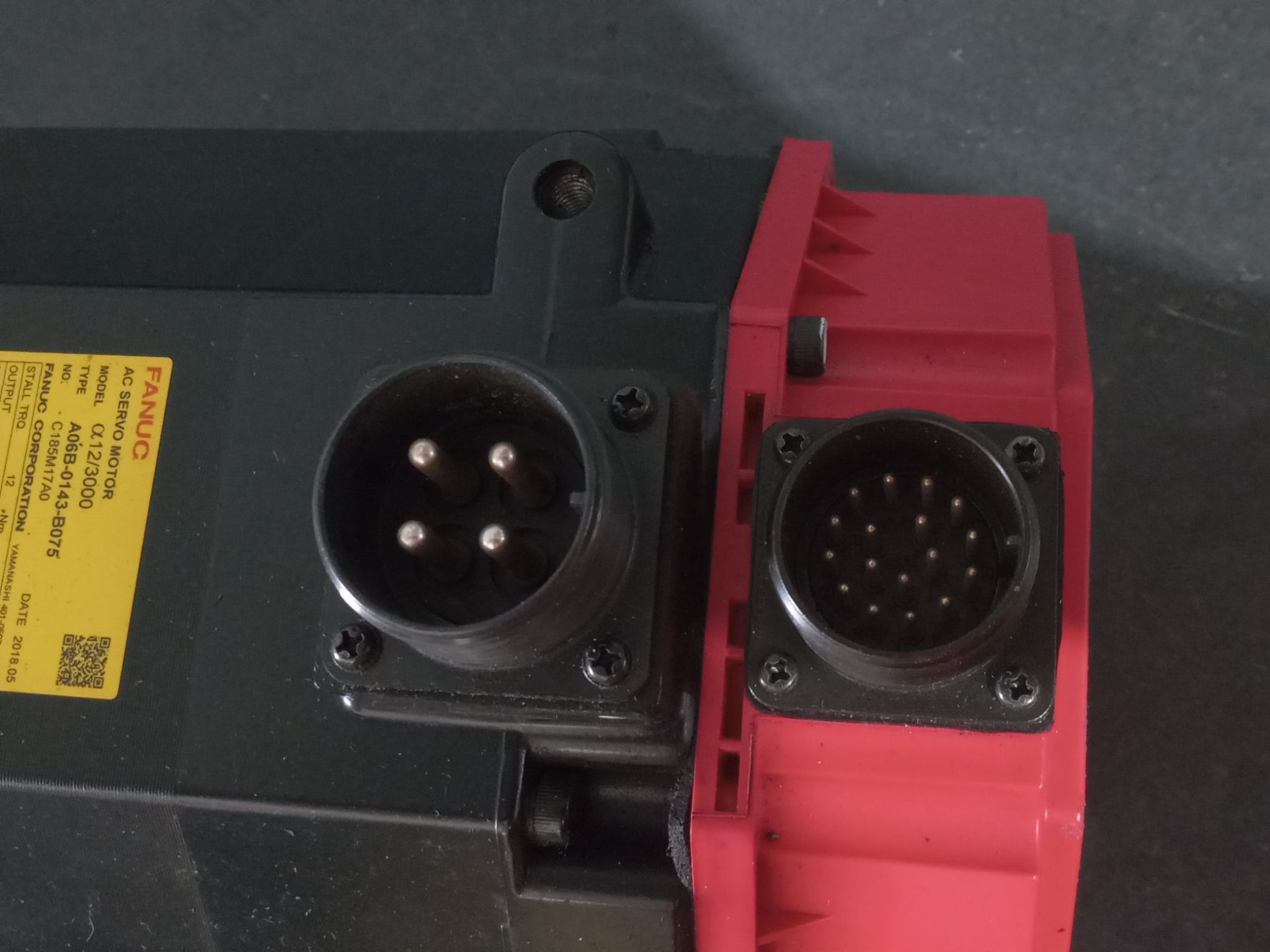 FANUC A06B-0143-B075 AC SERVO MOTOR a 12/3000 2018 model year 5