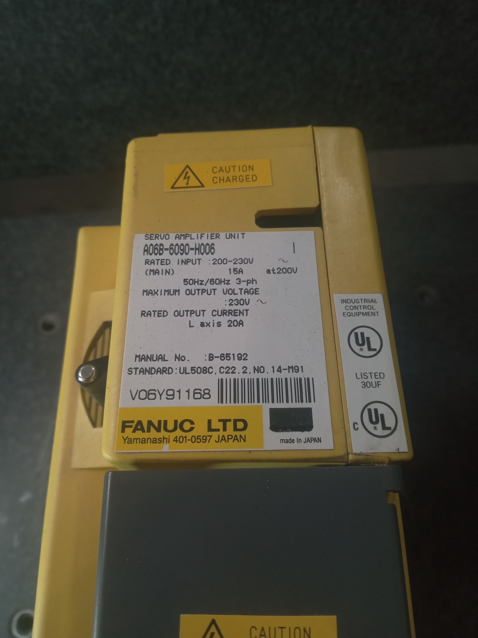 FANUC A06B-6090-H006 Module Series I Servo Amp Amplifier Drive 1