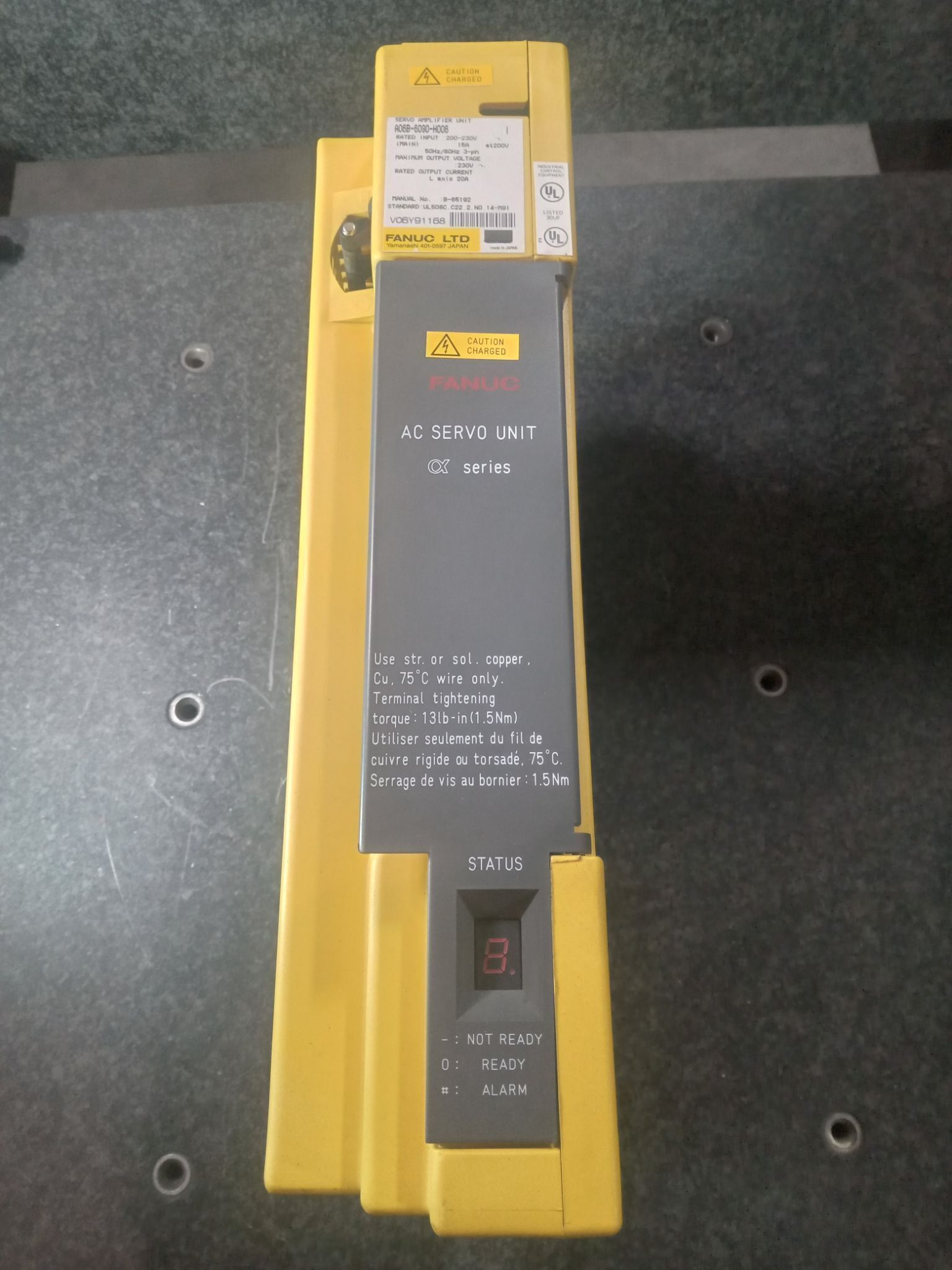 FANUC A06B-6090-H006 Module Series I Servo Amp Amplifier Drive 0