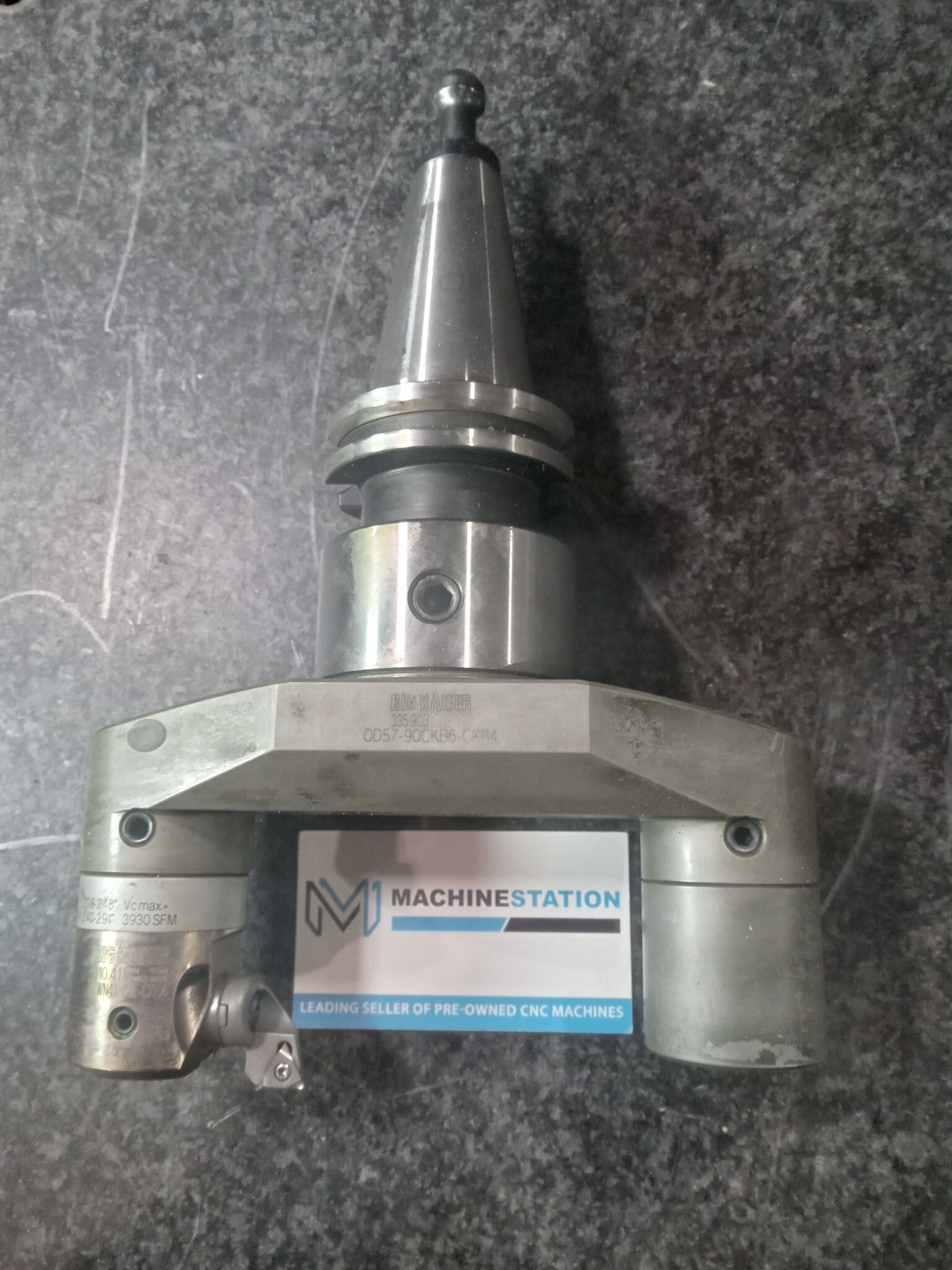 BIG KAISER 0D57-9QCKB6-CKR4 Boring Head on Cat 40 Tool holder pin Turning 0