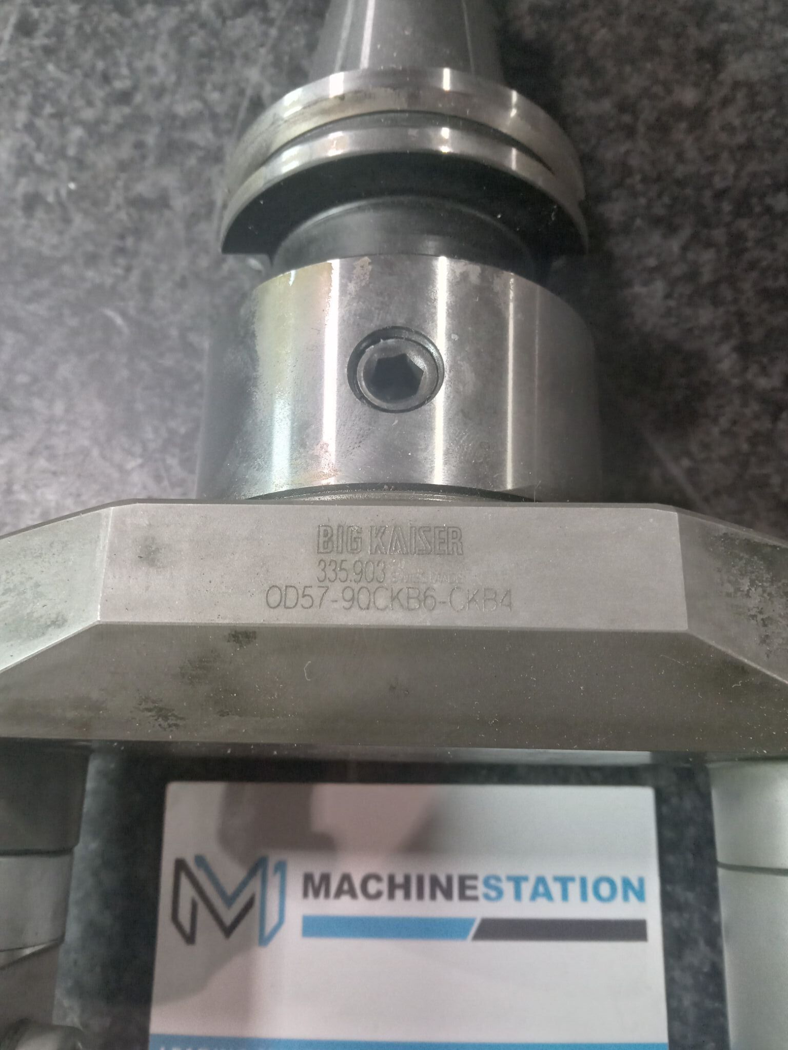 BIG KAISER 0D57-9QCKB6-CKR4 Boring Head on Cat 40 Tool holder pin Turning 1