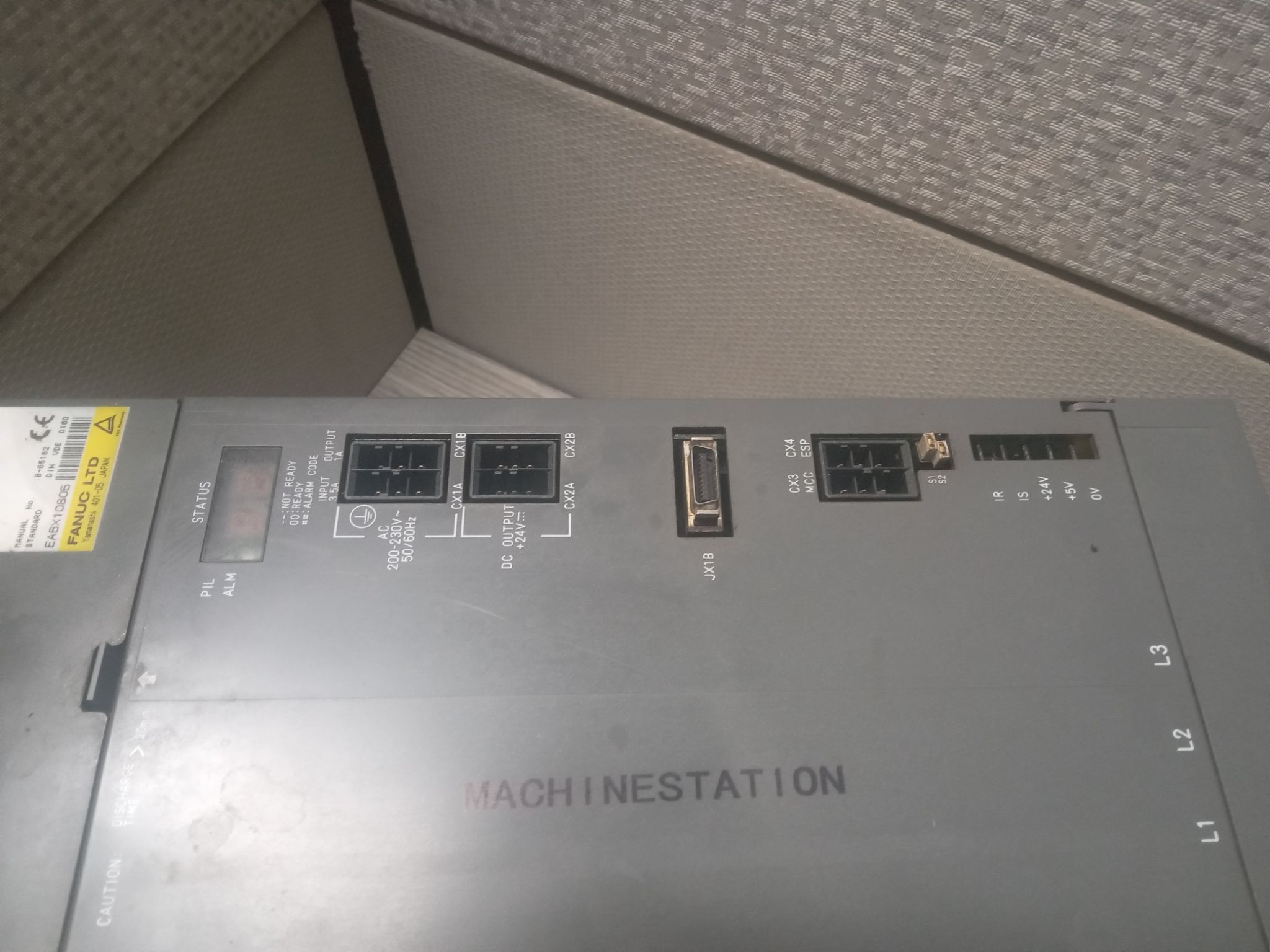 FANUC A06B-6087-H126 POWER SUPPLY PSU MODULE SERIES D 6