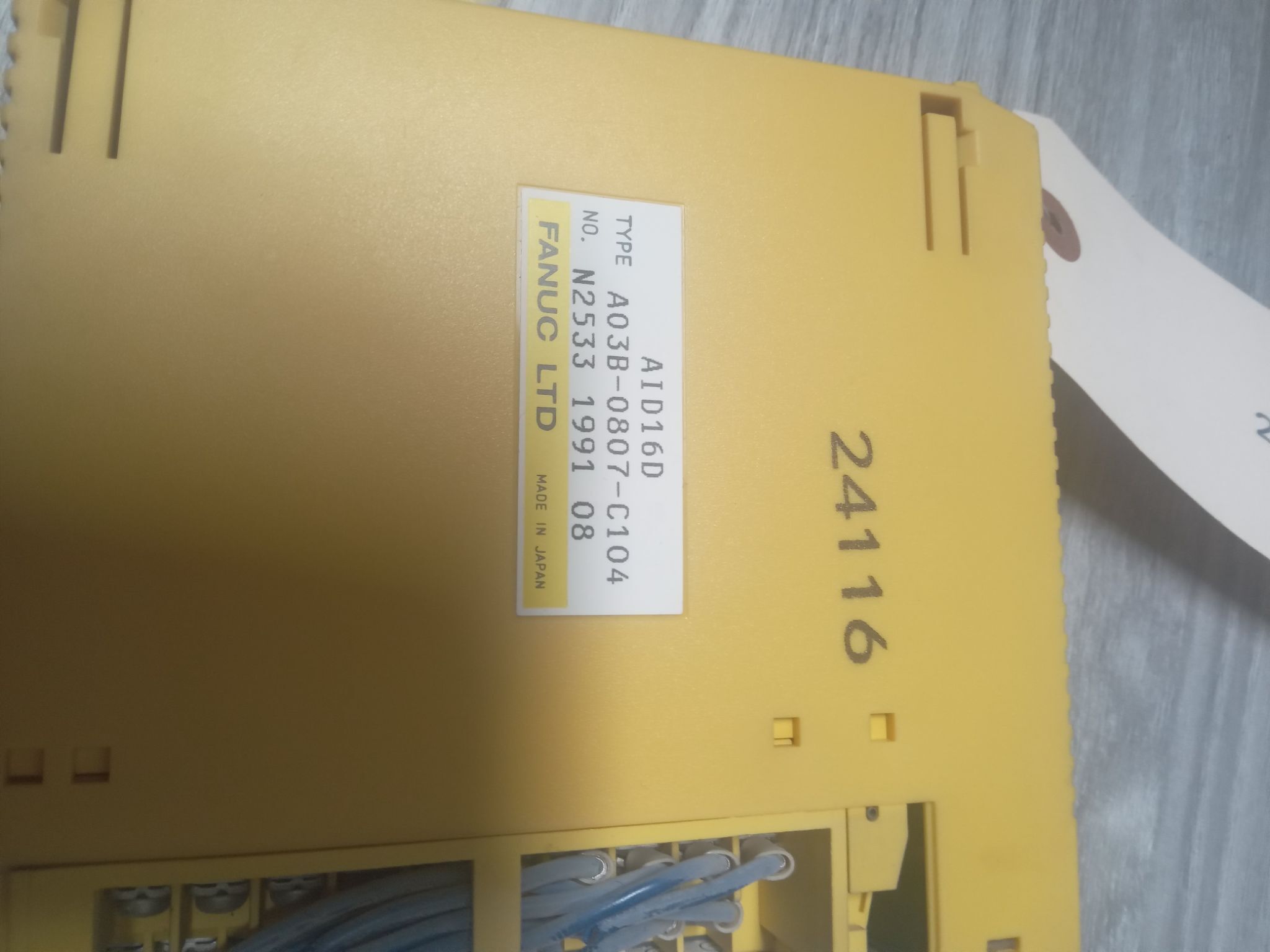 FANUC A03B-0807-C104 Input Module 1
