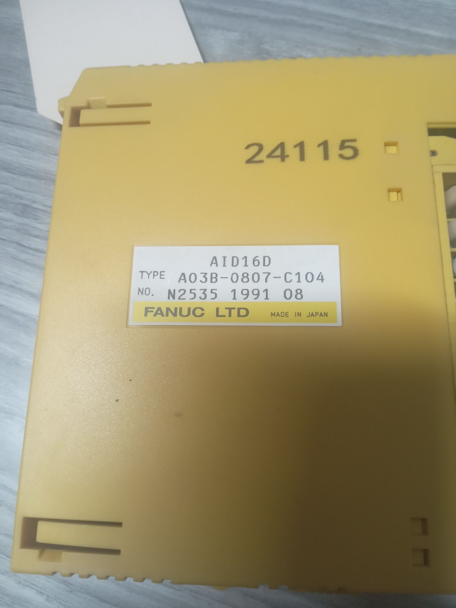 FANUC A03B-0807-C104 Input Module 1