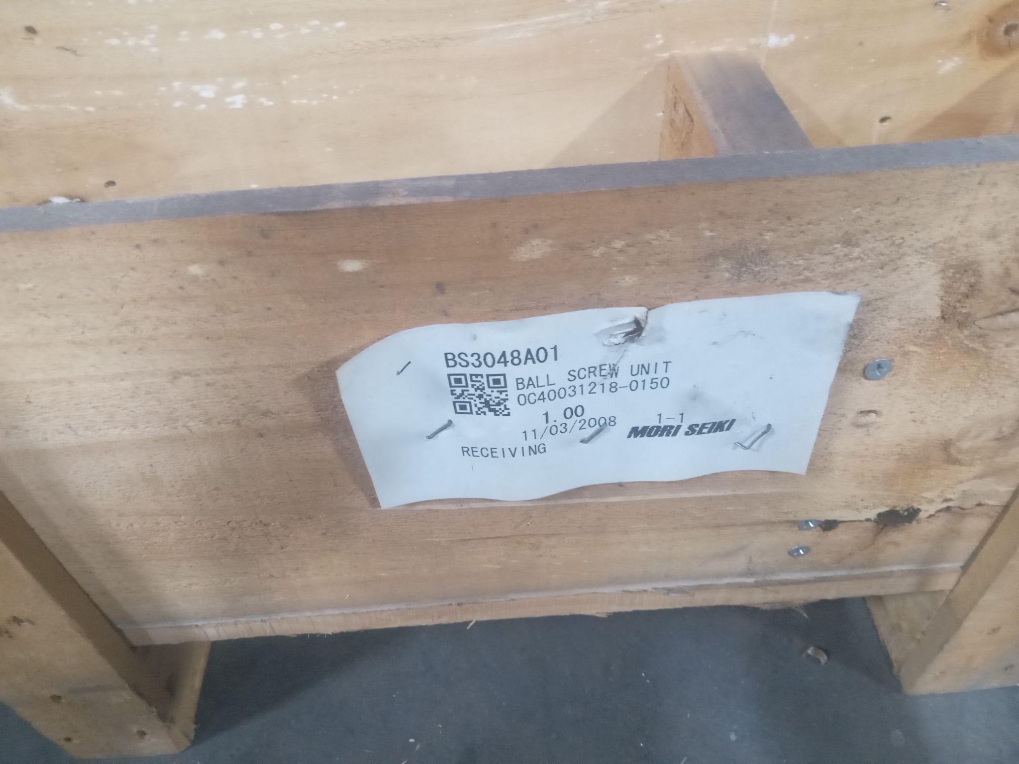 DMG Mori Ball Screw Unit BS3048A01 4