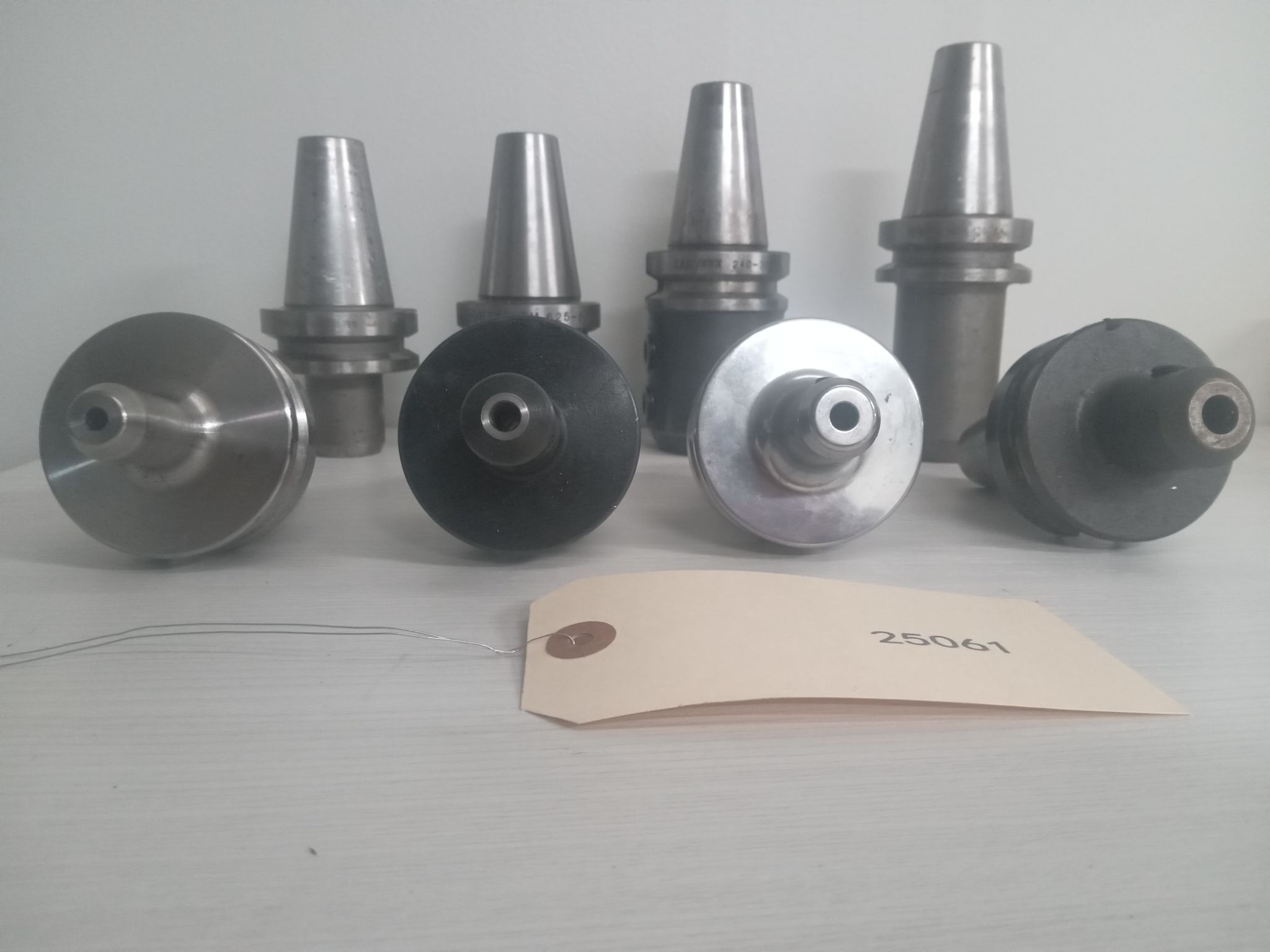 8x BT-40 BT40 BT 40 TOOL HOLDERS SYIC SOLID SIDE LOCK WELDON FLAT 3/16 1/4 5/8 1