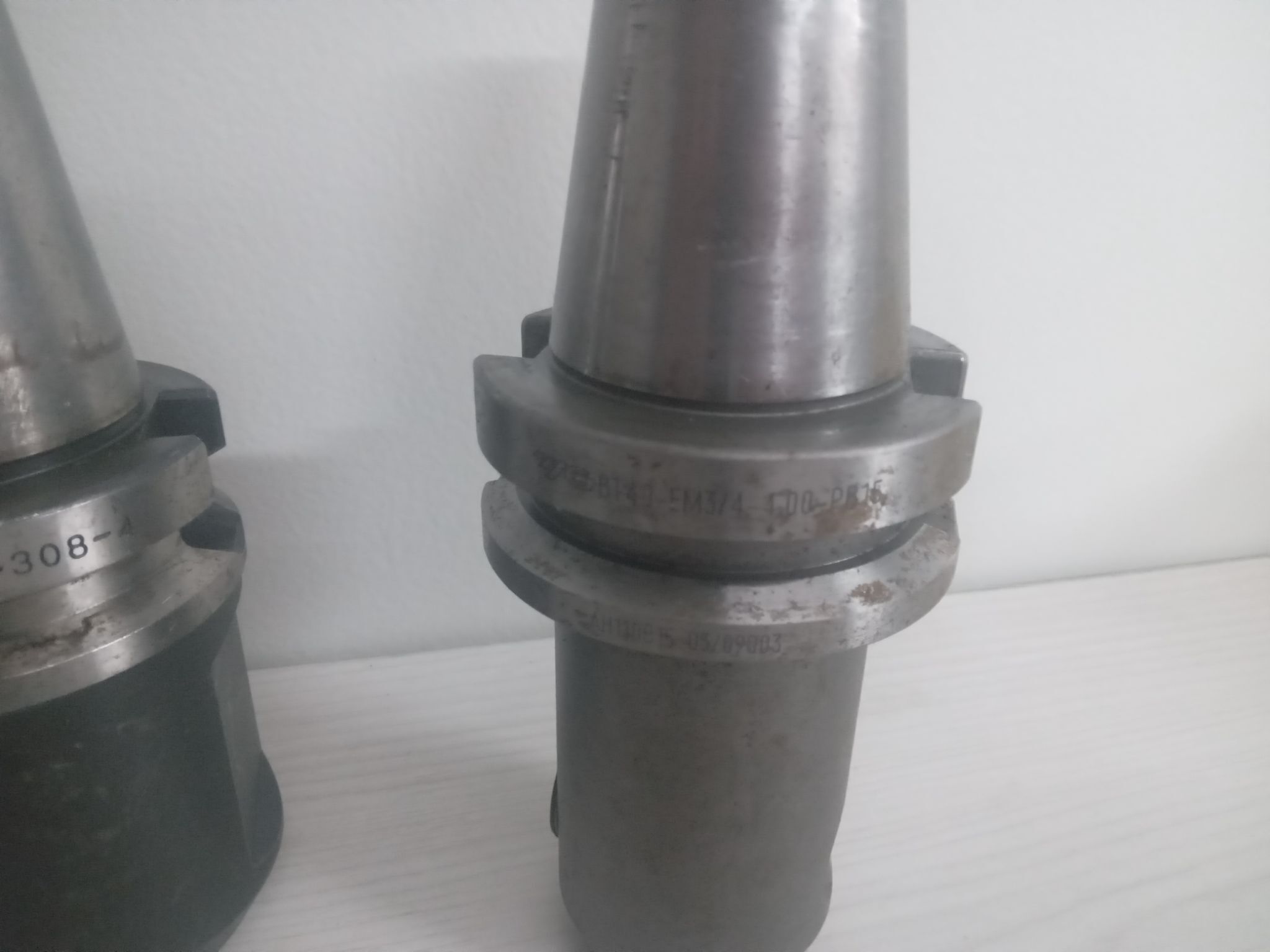 8x BT-40 BT40 BT 40 TOOL HOLDERS SYIC SOLID SIDE LOCK WELDON FLAT 3/16 1/4 5/8 6