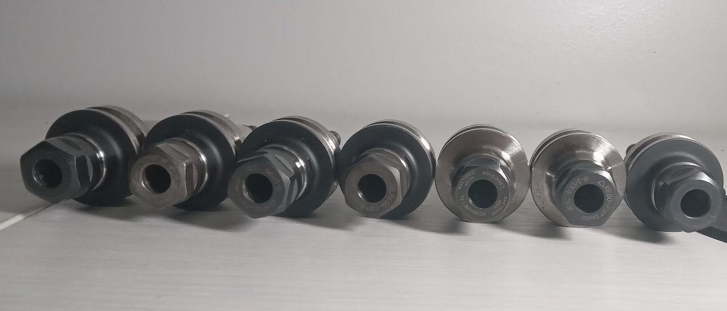 8x Parlec BT30 SP-B30 ER16 Collet Chucks SP-B3016ER236-E2883 6