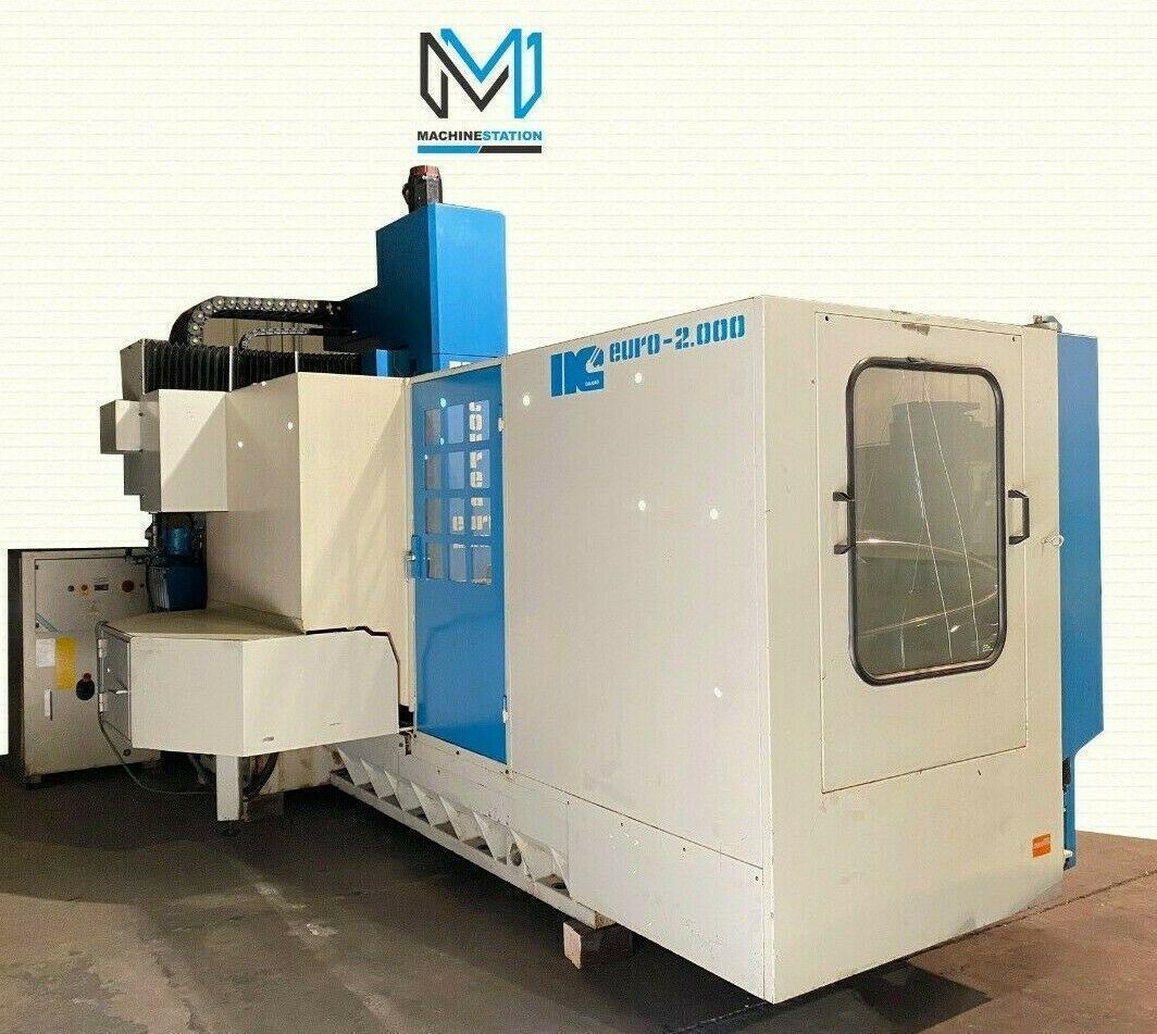 Nicolas Correa Euro-2000 CNC Vertical Bridge Mill 3