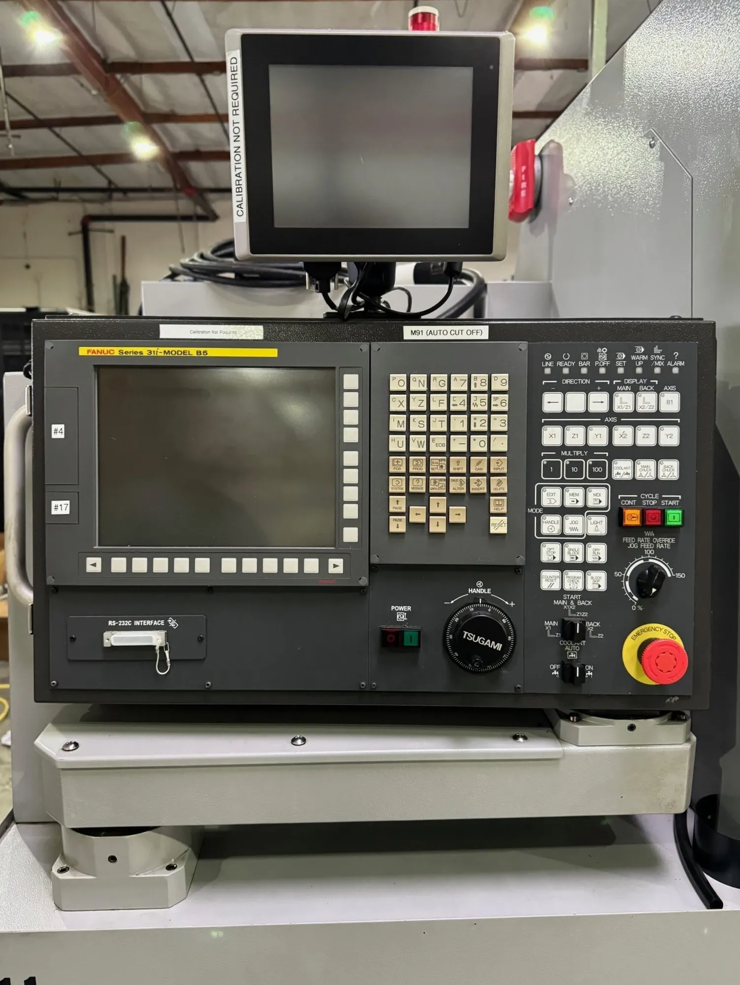 Tsugami SS207-5AX CNC Swiss Type Automatic Lathe - 2017 (w/ Laser) 2