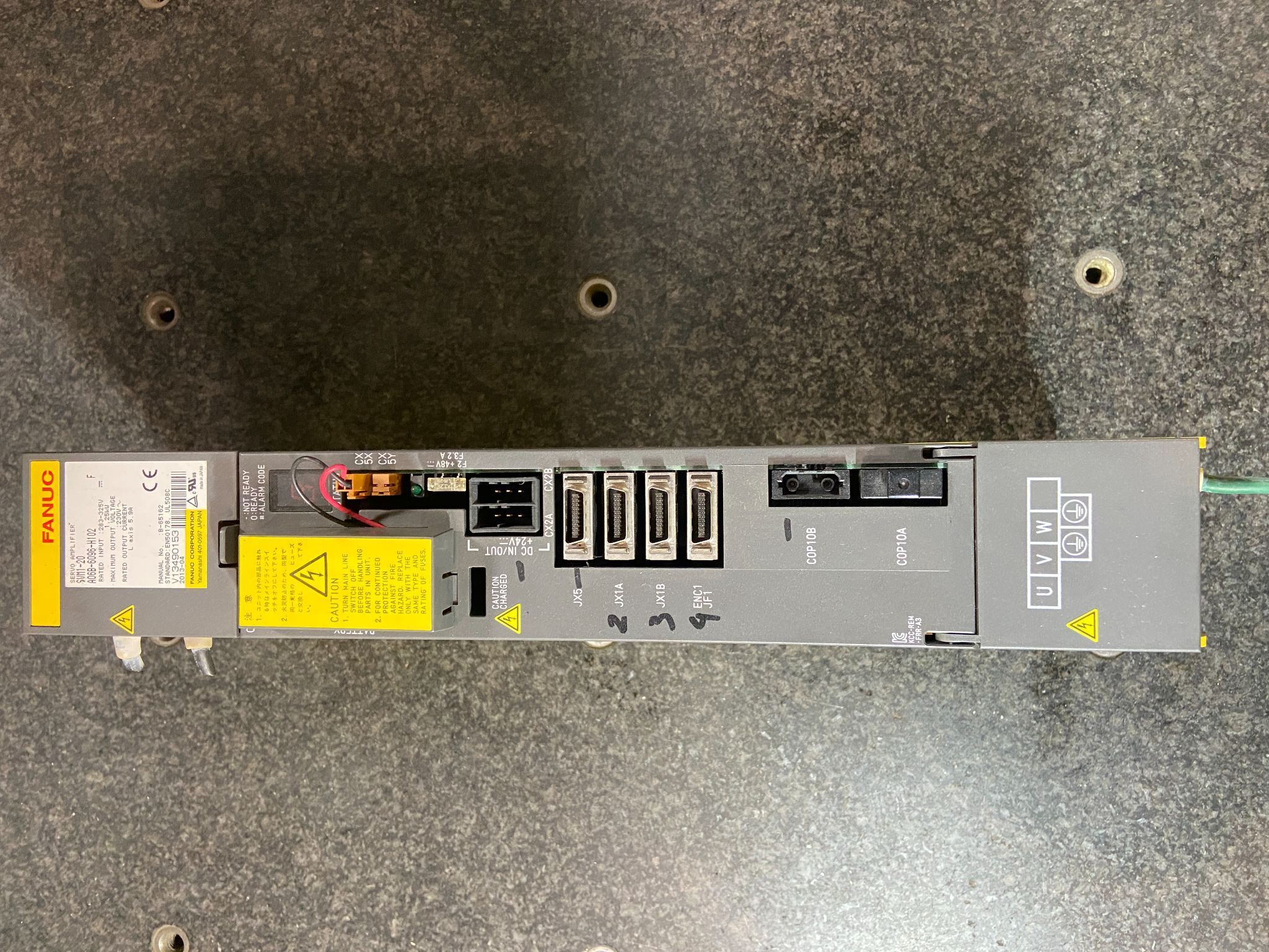 FANUC A06B-6096-H102 Module Series F SERVO AMP AMPLIFIER 2