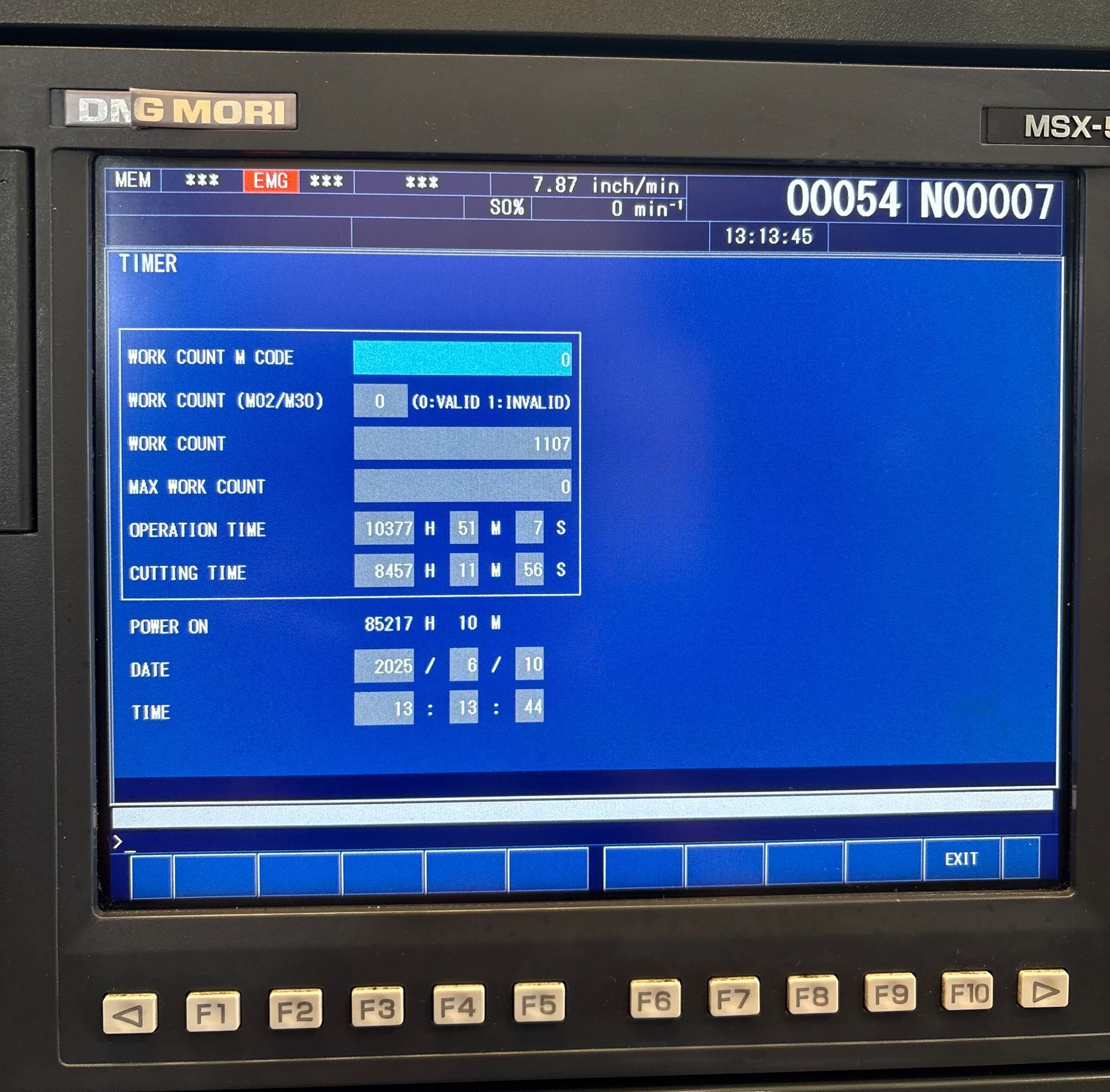 Mori Seiki SL-403C/2000 CNC Turning Center - Big Bore Long Bed Lathe 5