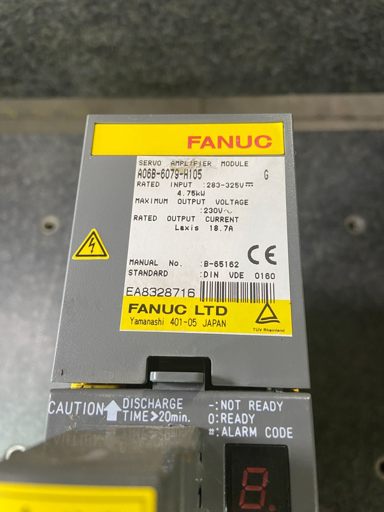 FANUC A06B-6079-H105 Module Series G Servo Amp Amplifier 1