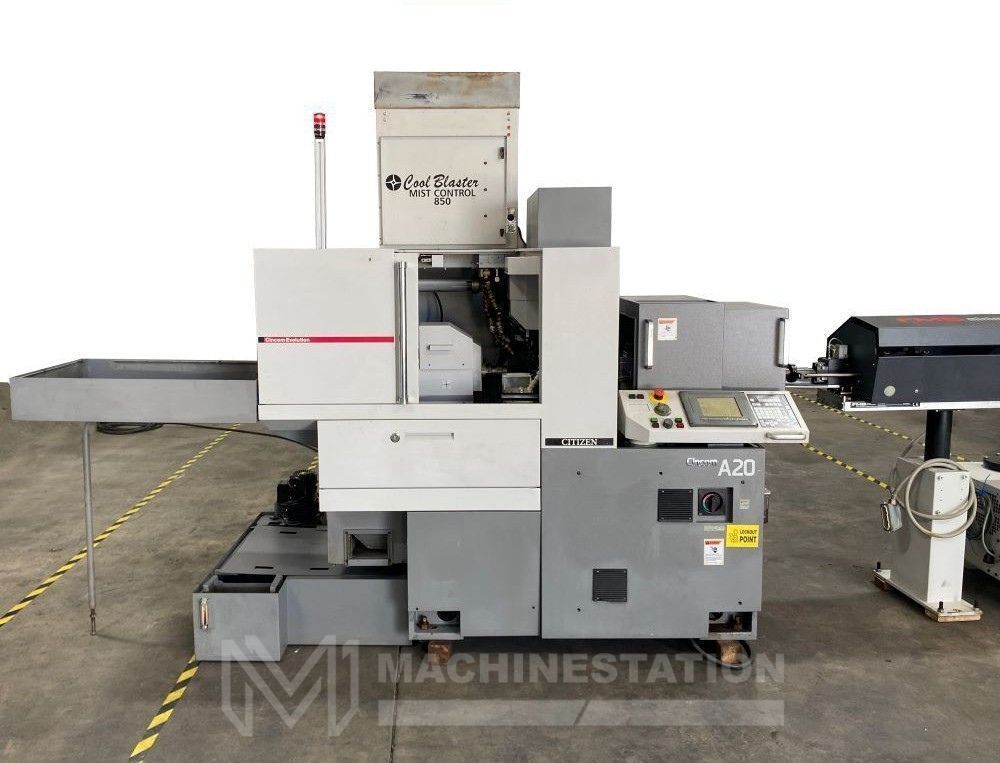 Citizen Cincom A20VIIPL CNC Swiss Screw Type Automatic Lathe Turning 0