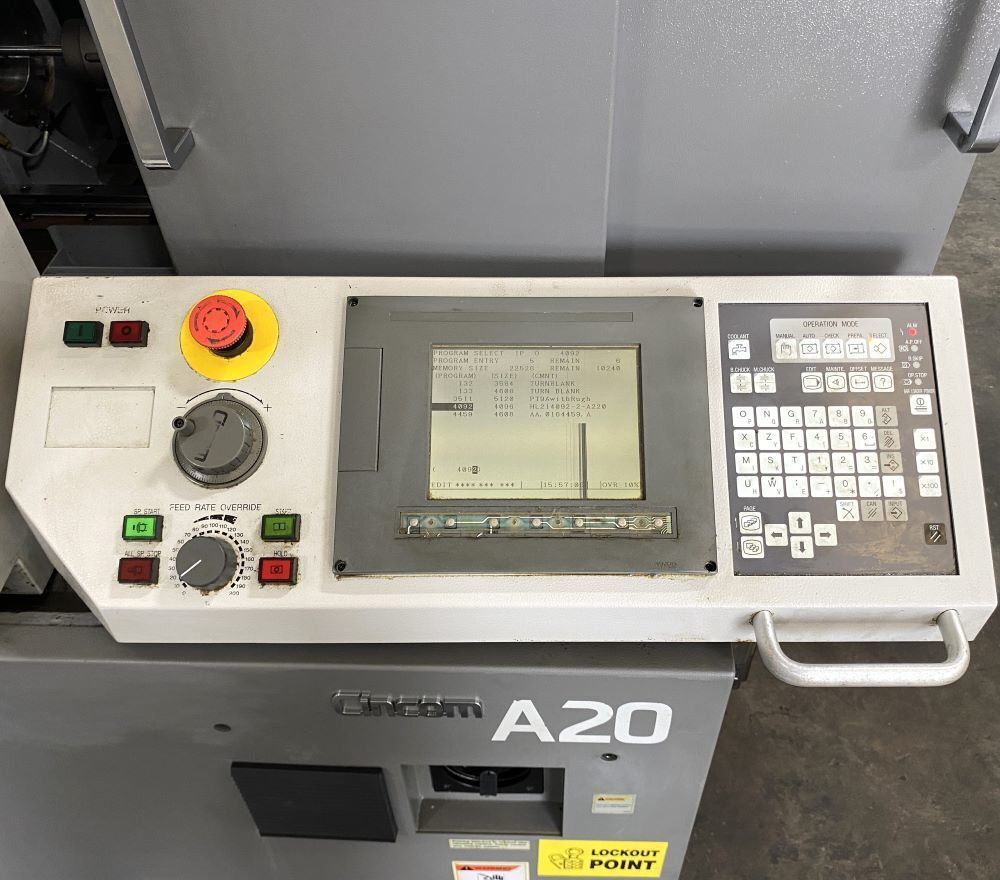 Citizen Cincom A20VIIPL CNC Swiss Screw Type Automatic Lathe Turning 7