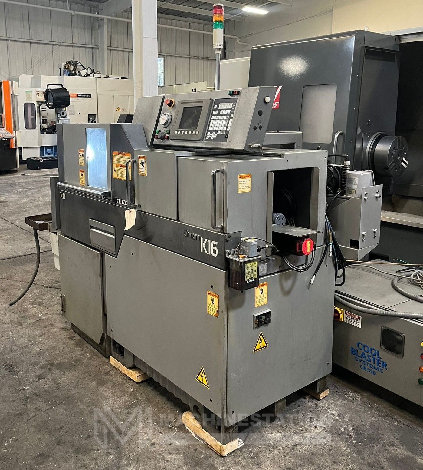 Citizen Cincom K16 VIIP CNC Swiss Type Automatic Lathe 3