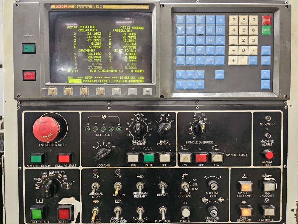 Daewoo DNB-130R CNC Horizontal Table Type Boring Mill 4