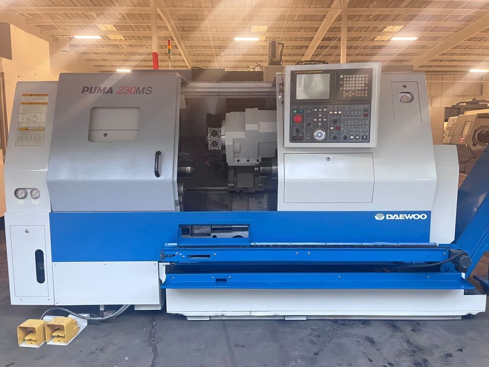 Daewoo Puma 230MSC CNC Turn Mill Center 1