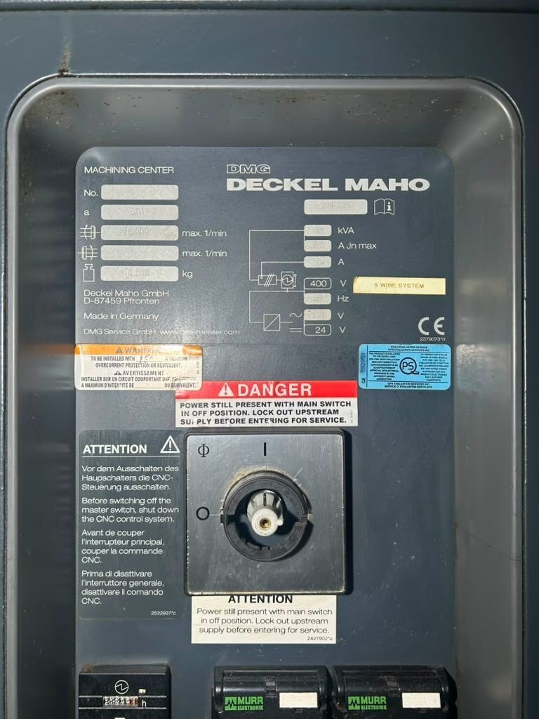DMG DMC 60 FD duoBLOCK 5 Axis Machining Center - APC, Milling & Turning Capability 22