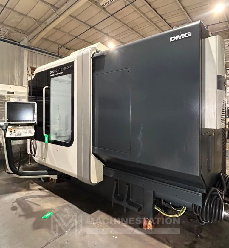 DMG DMC 60 FD duoBLOCK 5 Axis Machining Center - APC, Milling & Turning Capability 6