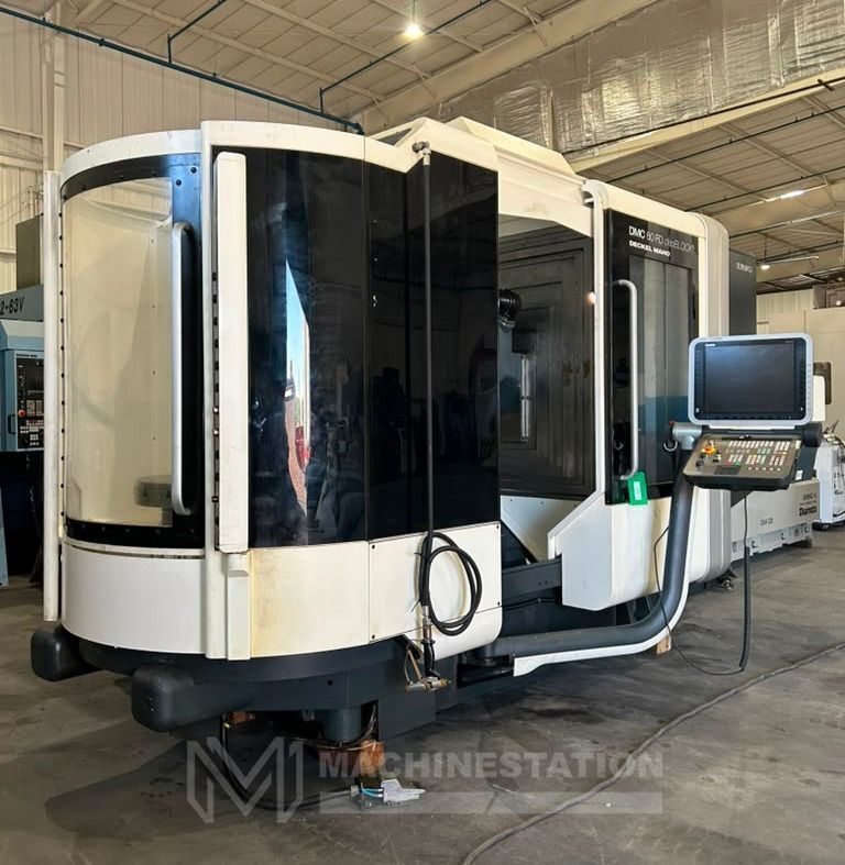 DMG DMC 60 FD duoBLOCK 5 Axis Machining Center - APC, Milling & Turning Capability 4