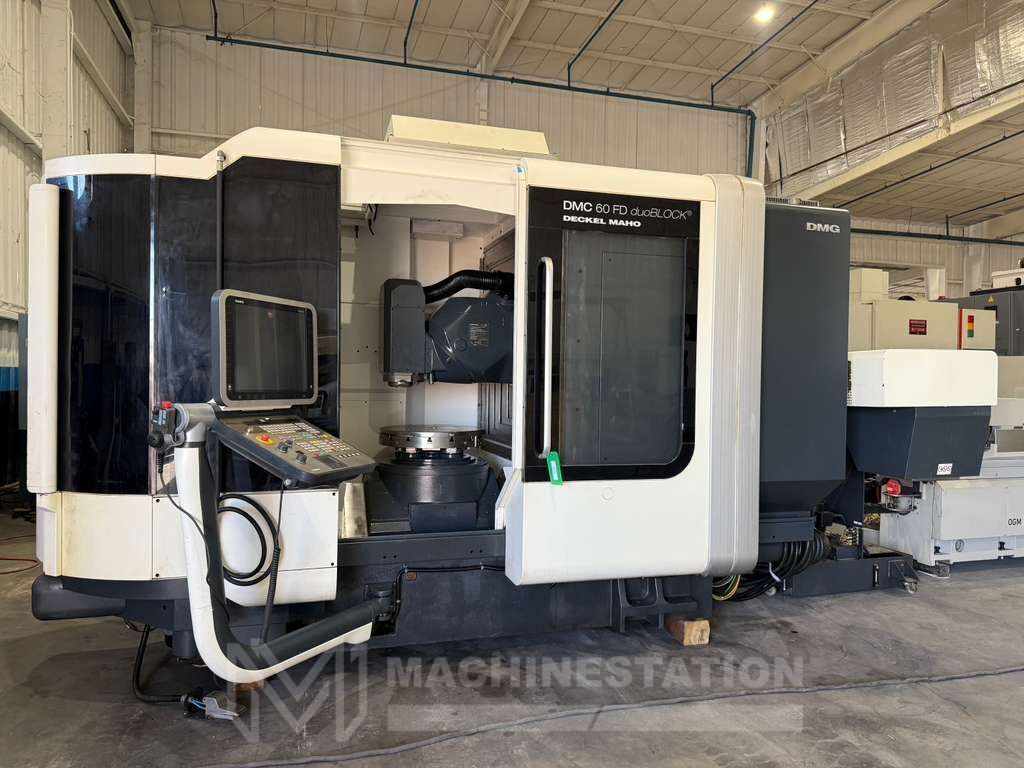 DMG DMC 60 FD duoBLOCK 5 Axis Machining Center - APC, Milling & Turning Capability 2
