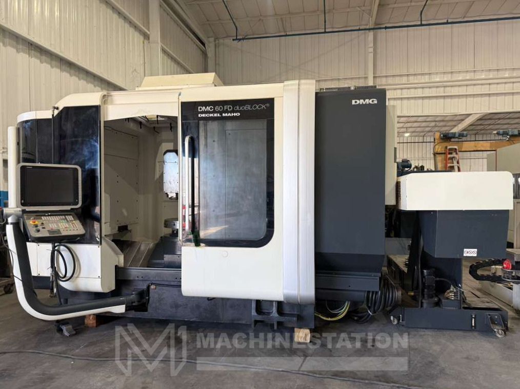 DMG DMC 60 FD duoBLOCK 5 Axis Machining Center - APC, Milling & Turning Capability 3